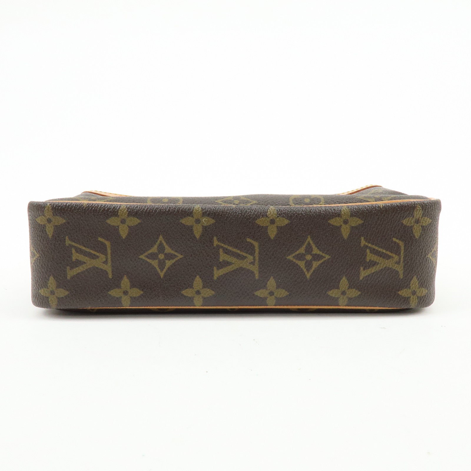 Louis Vuitton Monogram Compiegne 23 Pouch Clutch Bag Brown M51845