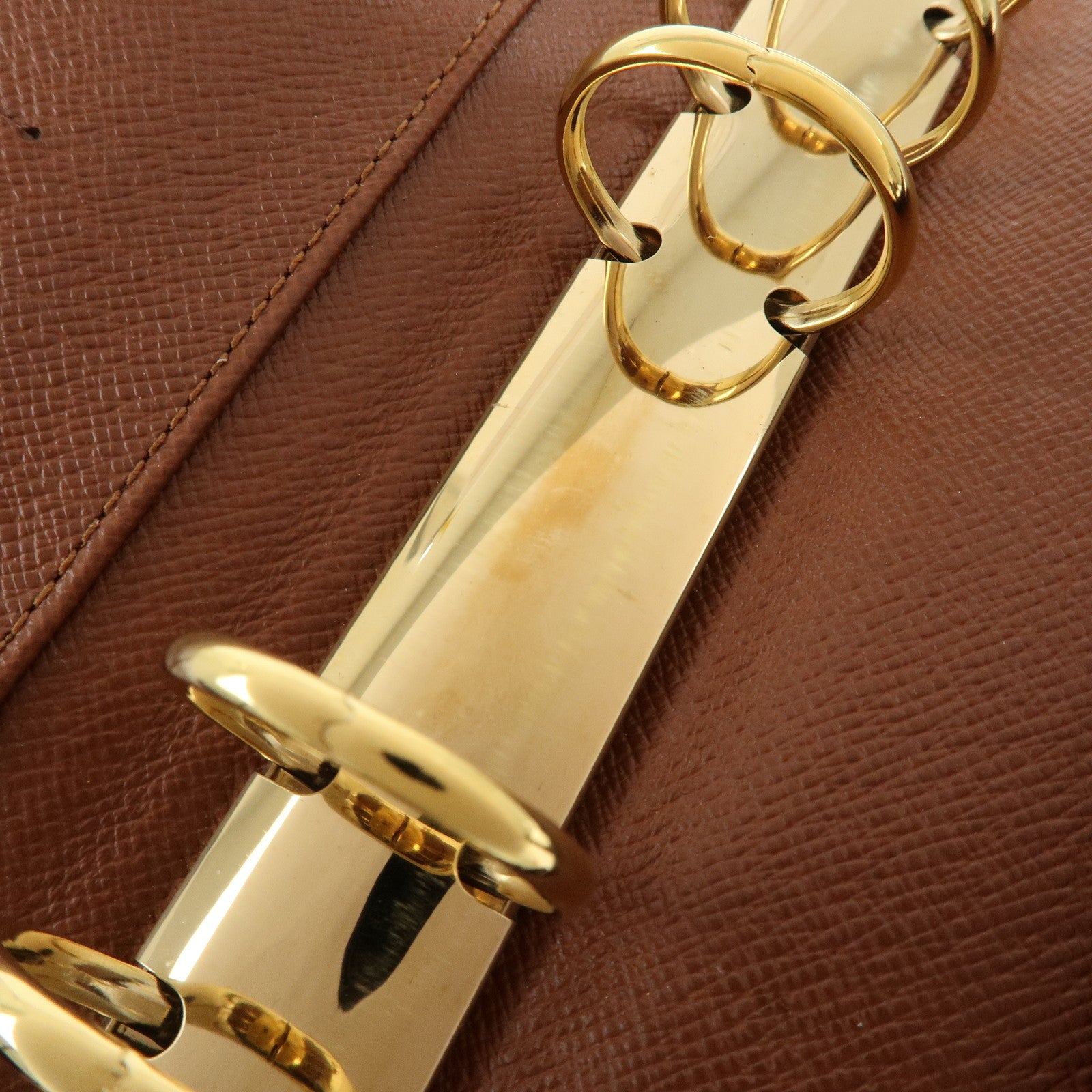 Louis Vuitton Monogram Agenda MM Planner Cover Brown R20105