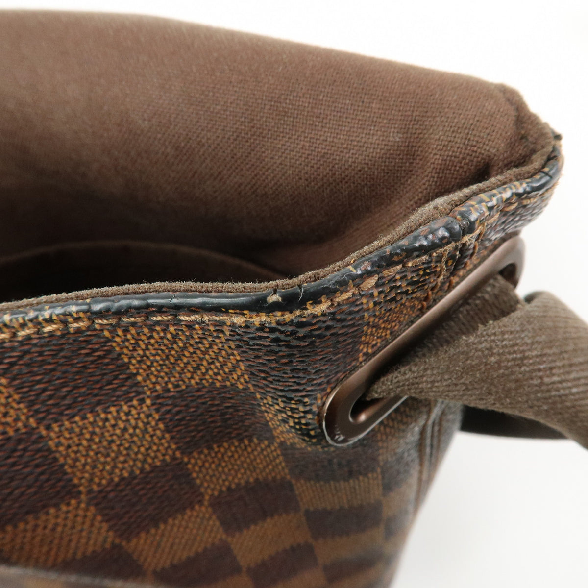 Louis Vuitton Damier Ebene Brooklyn Messenger Bag Brown N51211