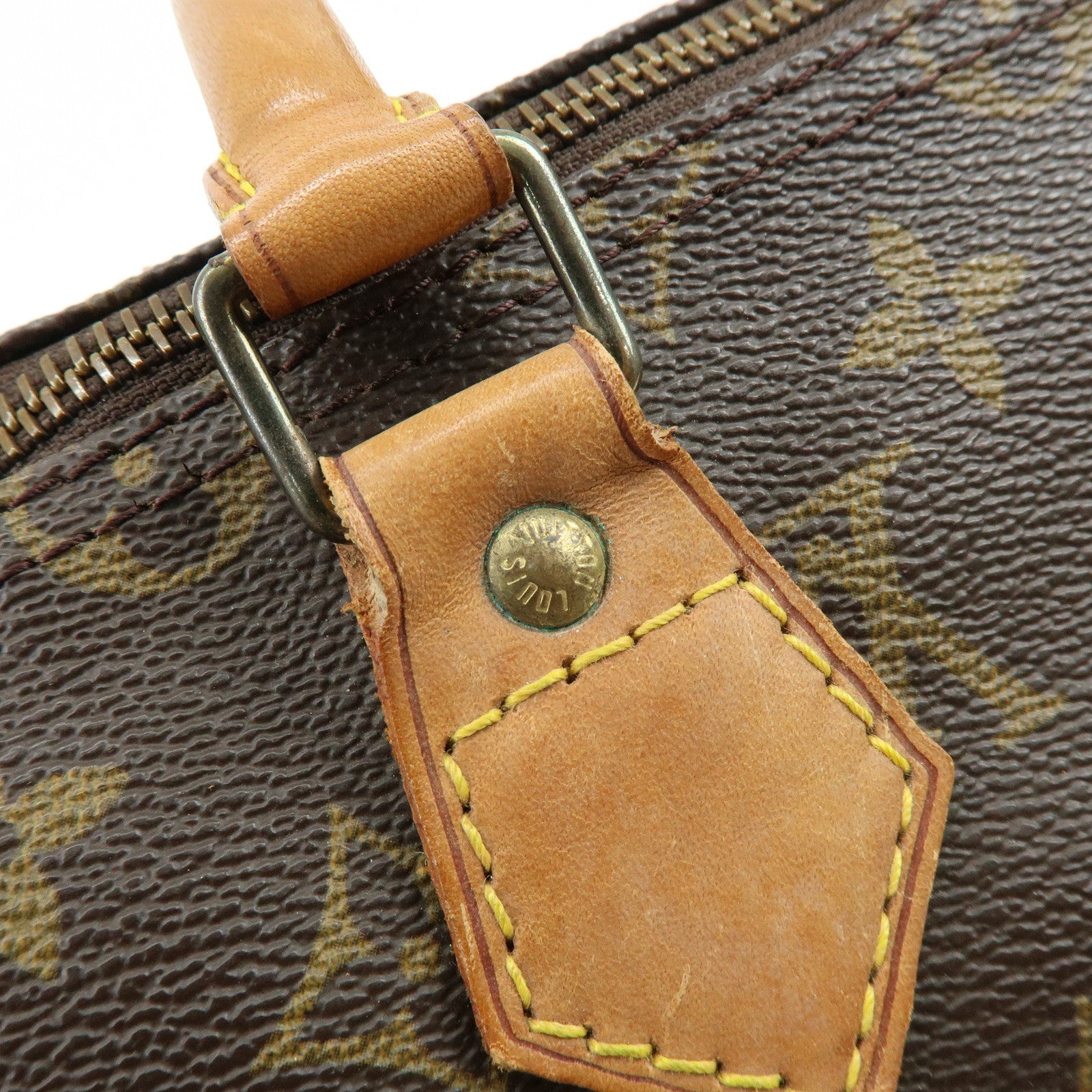 Louis Vuitton Monogram Speedy 35 Boston Bag Hand Bag M41524