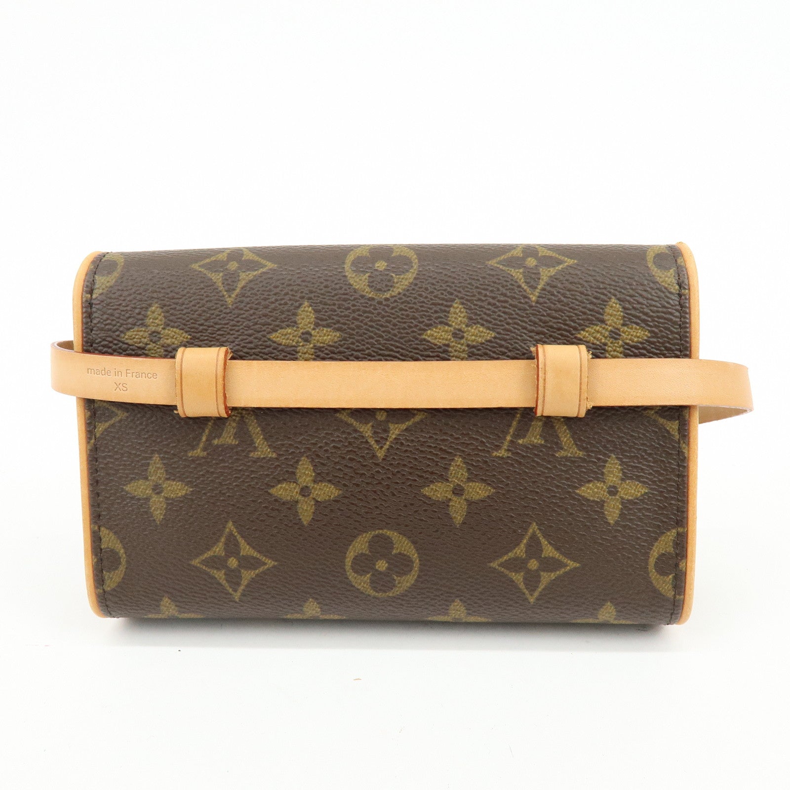 Louis Vuitton Monogram Pochette Florentine Waist Bag Belt XS M51855