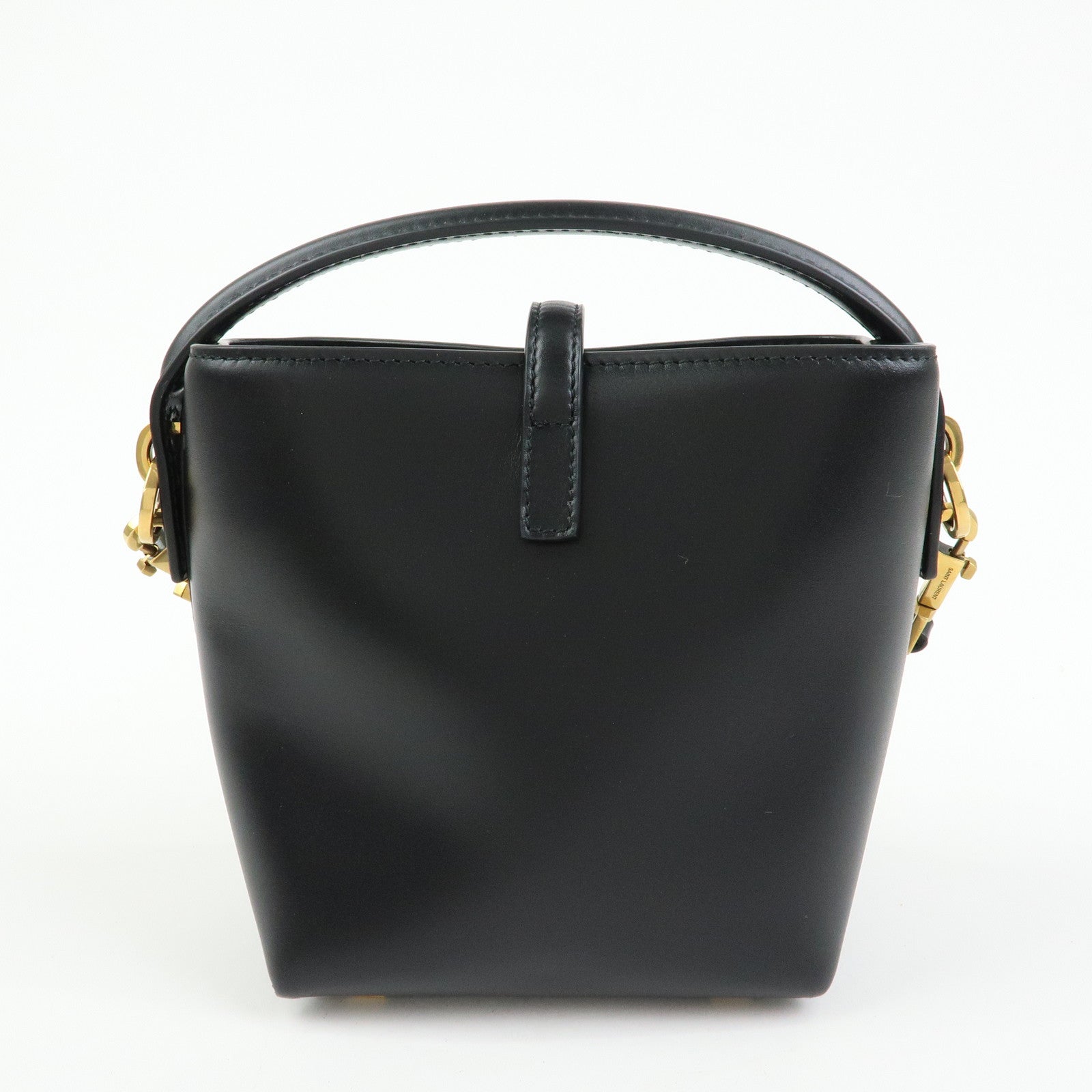 SAINT LAURENT PARIS Cassandra LE 37 Calf Leather 2WAY Mini Bucket Bag