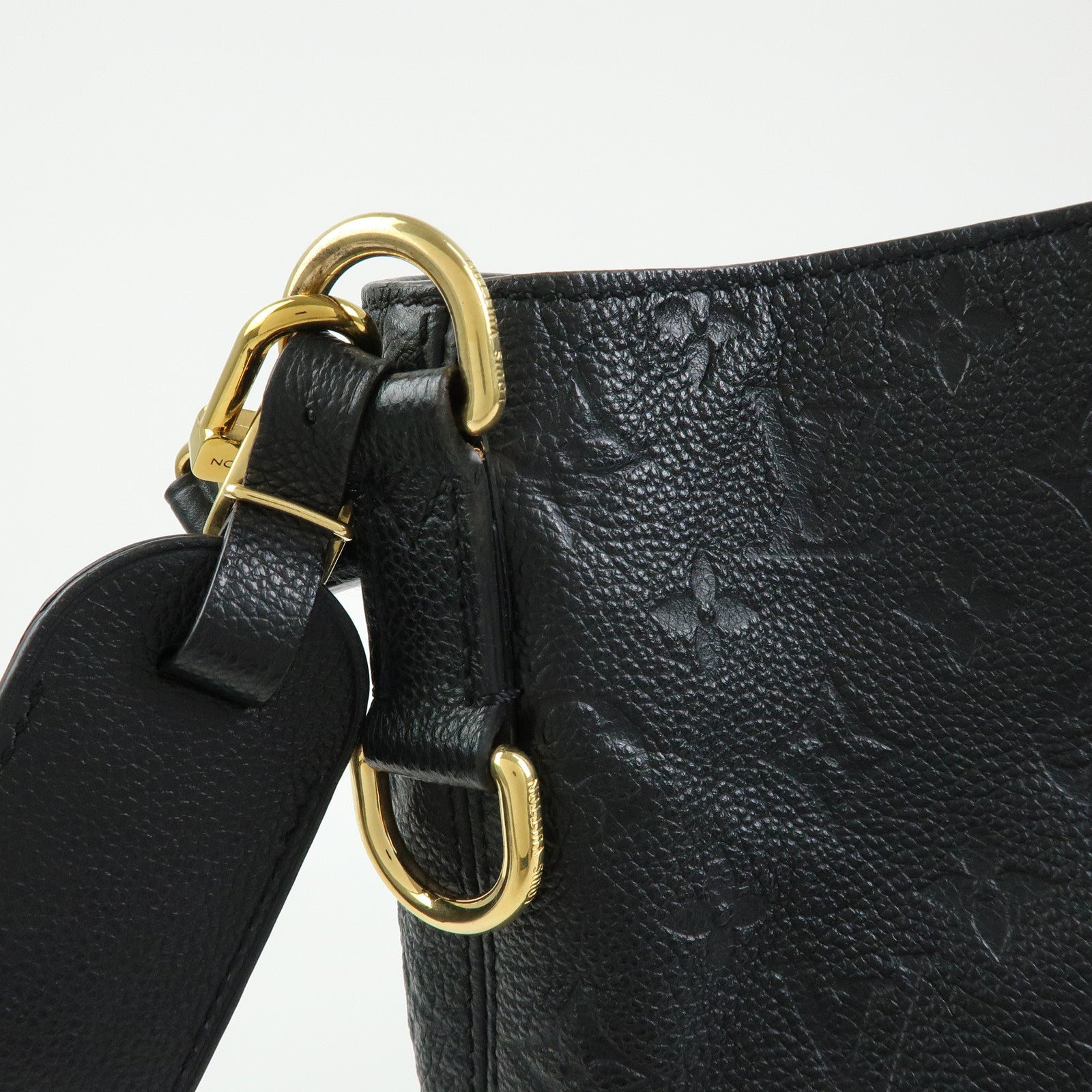 Louis Vuitton Monogram Empreinte Merry Leather 2Way Bag Noir M44014