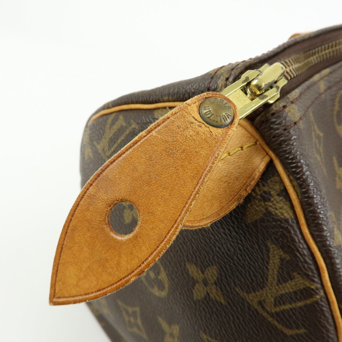 Louis Vuitton Monogram Speedy 30 Boston Bag Hand Bag Brown M41526