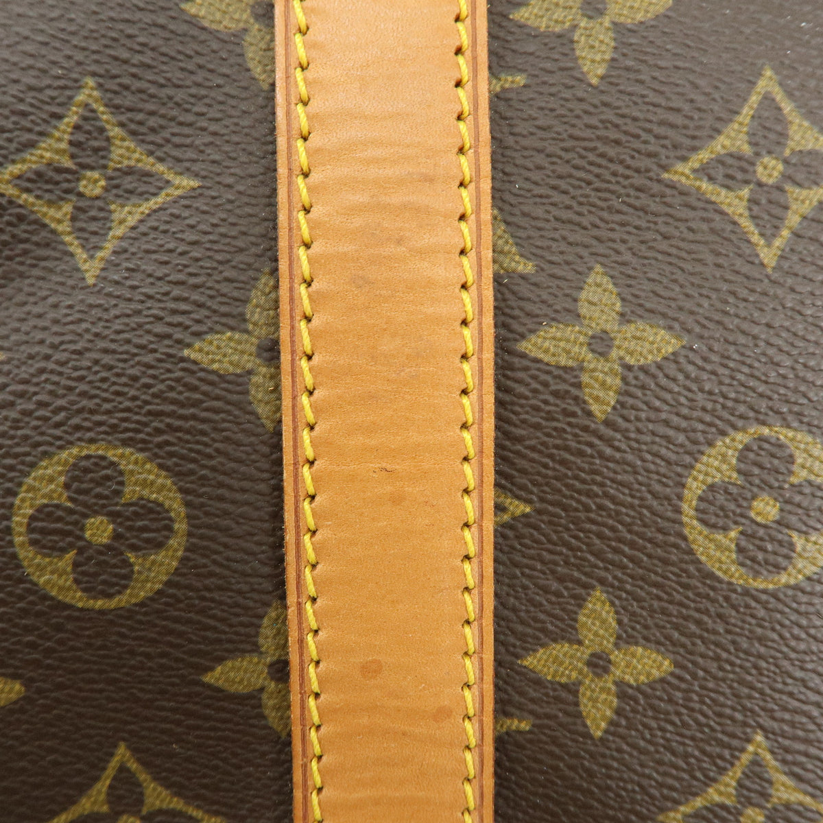 Louis Vuitton Monogram Keep All Bandouliere 60 Boston Bag Brown M41412