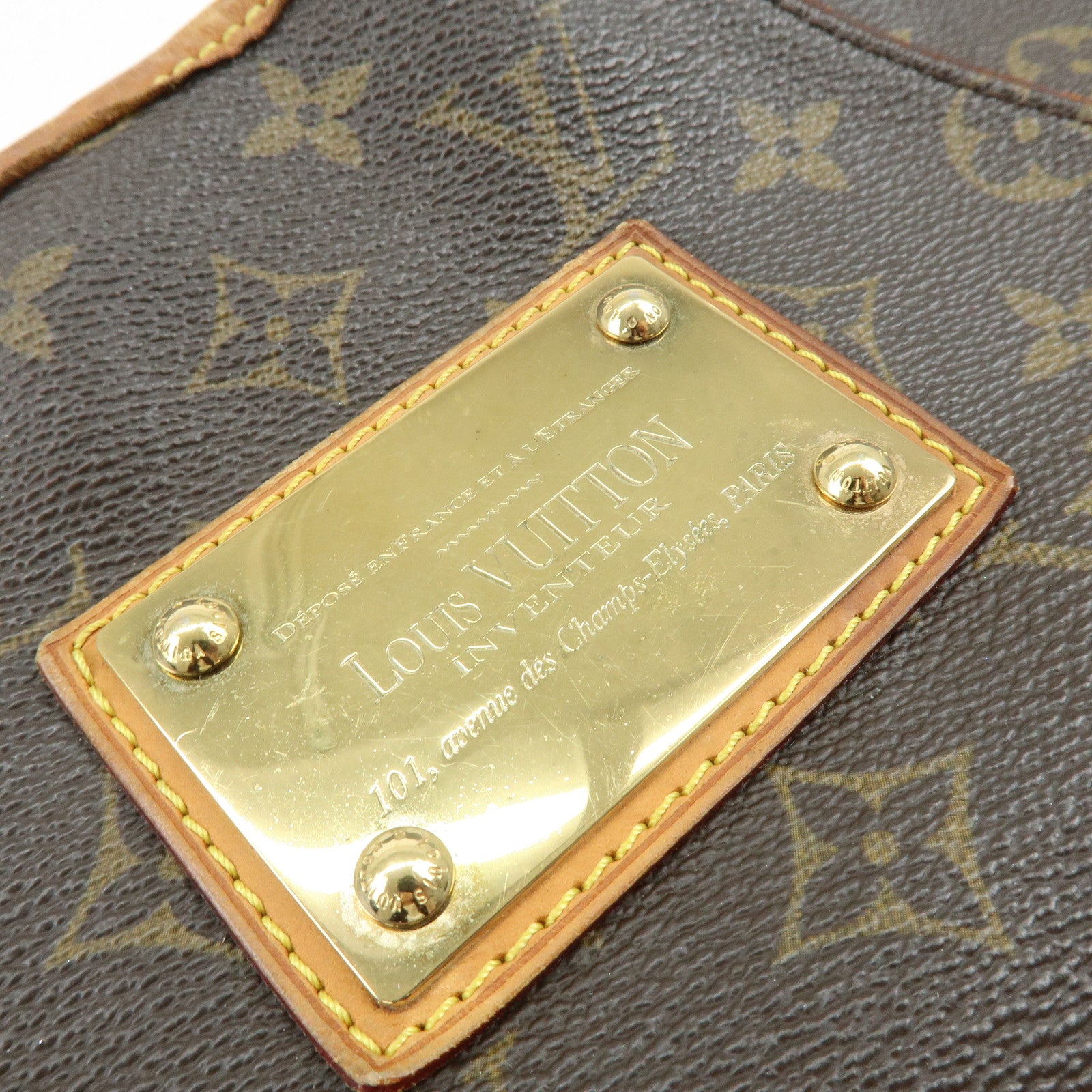 Louis Vuitton Monogram Galliera PM Shoulder Bag Brown M56382