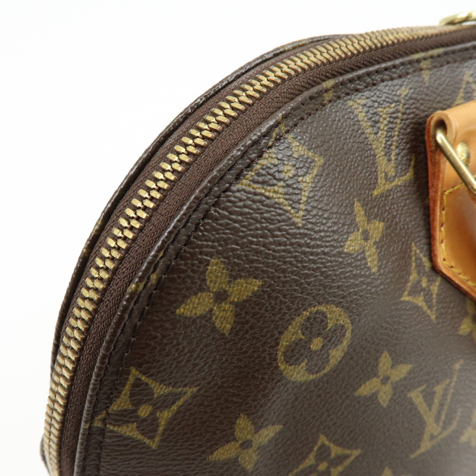 Louis Vuitton Monogram Canvas Alma Hand Bag Brown M51130
