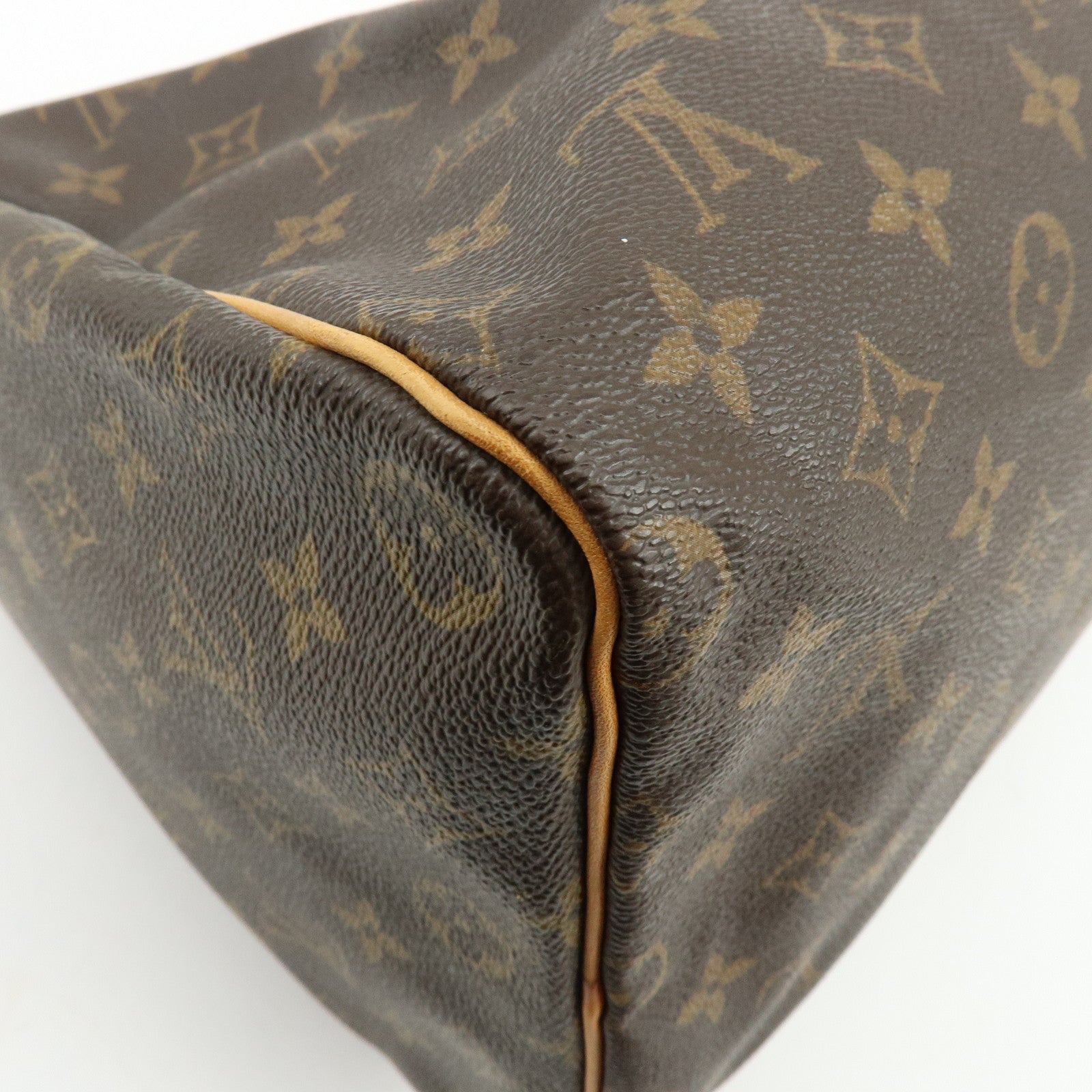 Louis Vuitton Monogram Speedy 40 Hand Bag Boston Bag Brown M41522