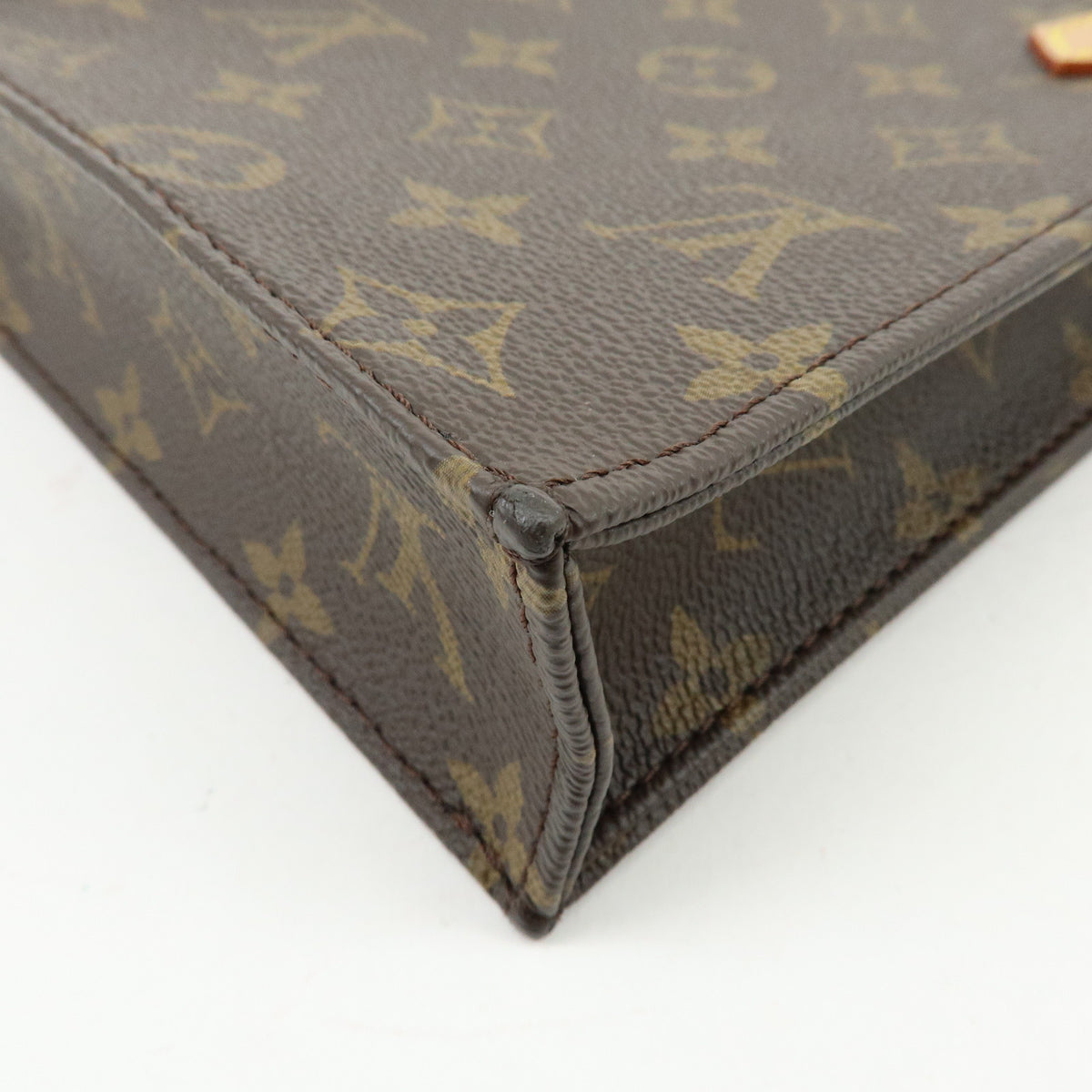 Louis Vuitton Monogram Petit Sac Plat 2Way Bag Hand Shoulder Bag M69442