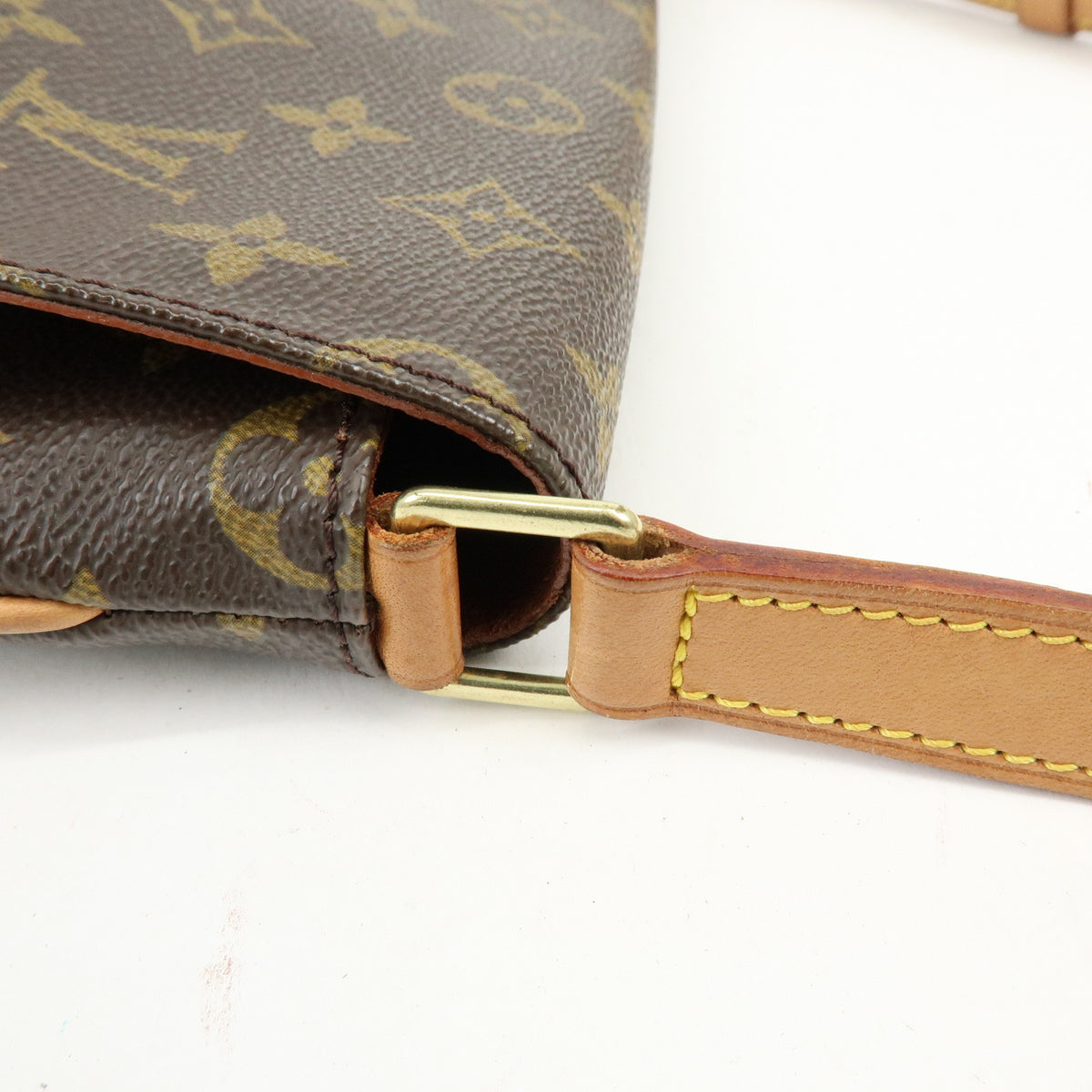 Louis Vuitton Monogram Musette Tango Short Shoulder Bag Brown M51257