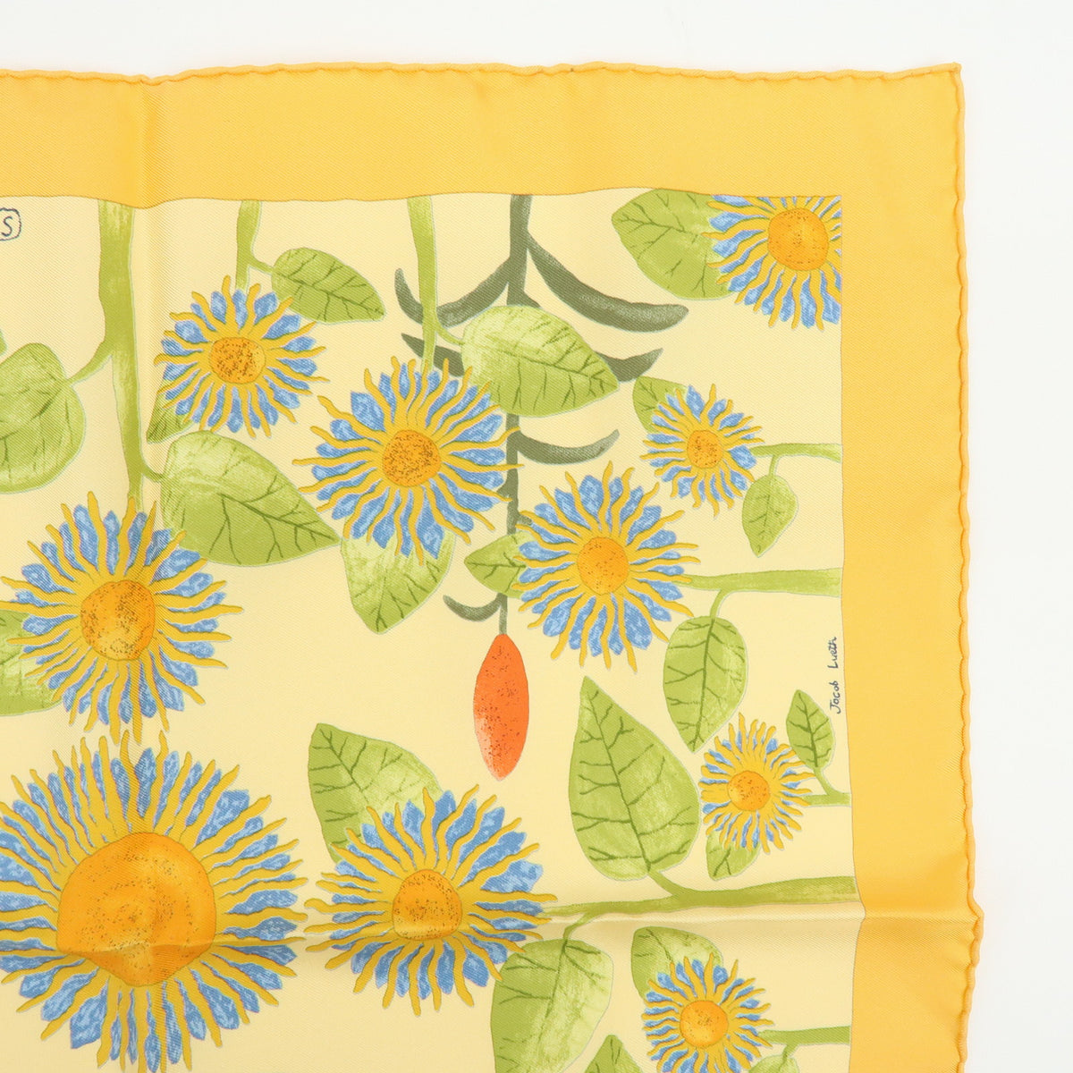 HERMES Lot of 2 Carre 45 Silk 100% Scarf TOURNE SOLS FORCES DE LA VIE