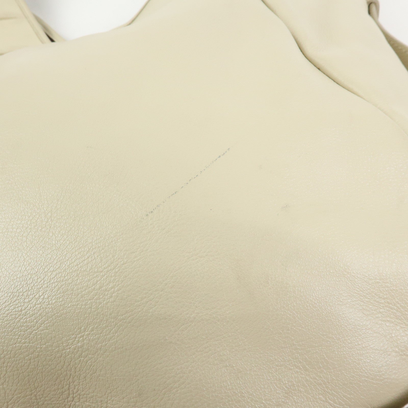 YVES SAINT LAURENT PARIS Mombasa Shoulder Bag Horn Handle 95363