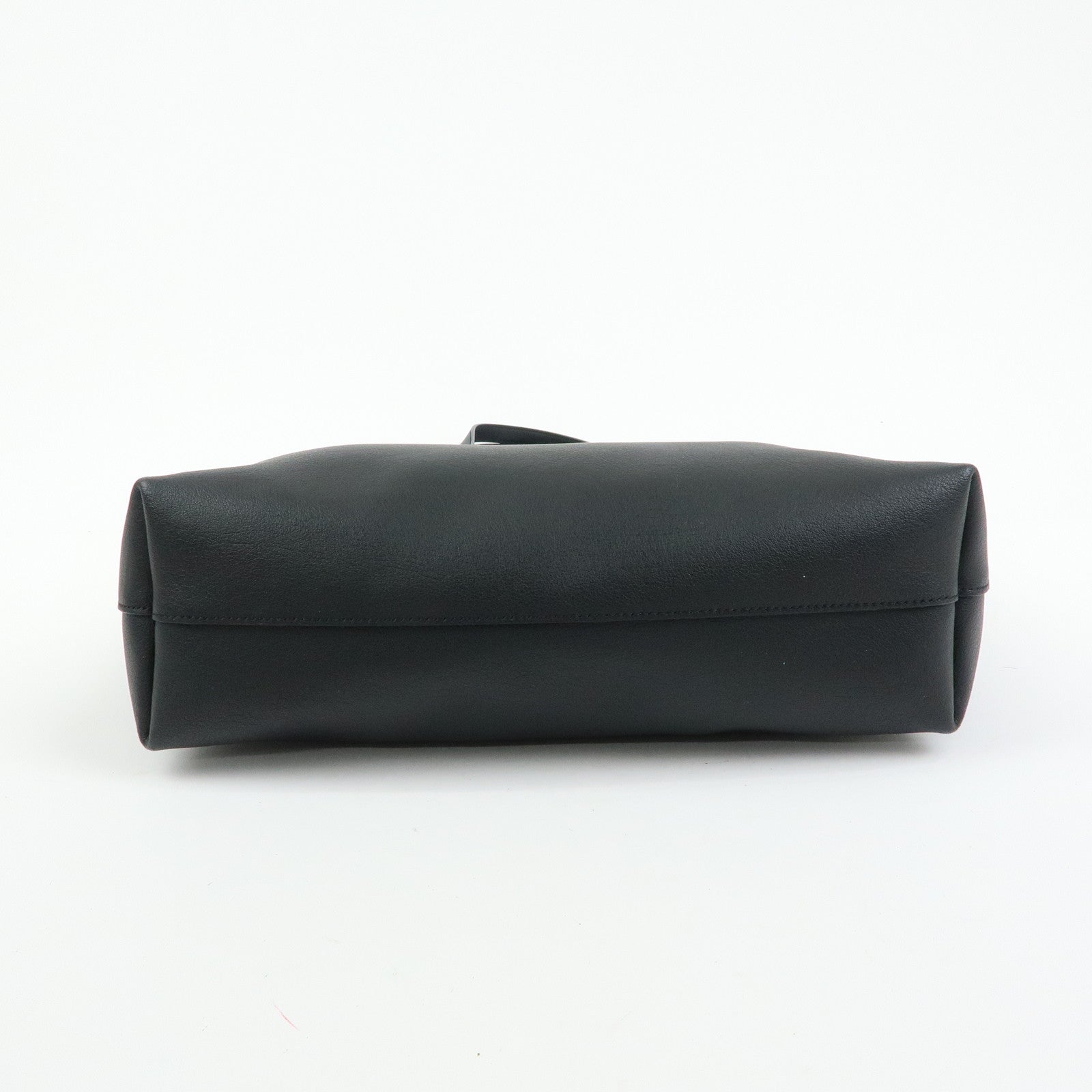 SAINT LAURENT PARIS Cassandra North South Toy Shopping Bag Black 600306