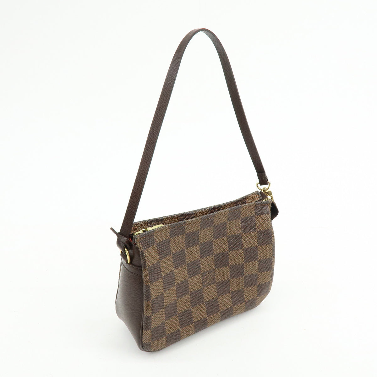 Louis Vuitton Damier Trousse Makeup Accessory Pouch Hand Bag N51982