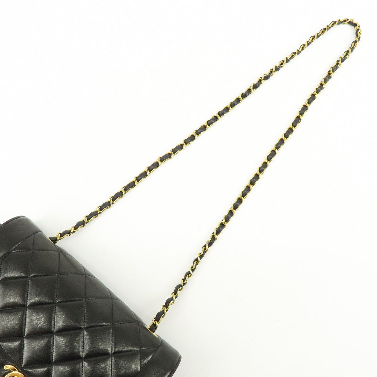 CHANEL Matelasse Timeless Classic Diana 25 Chain Shoulder Bag A01165