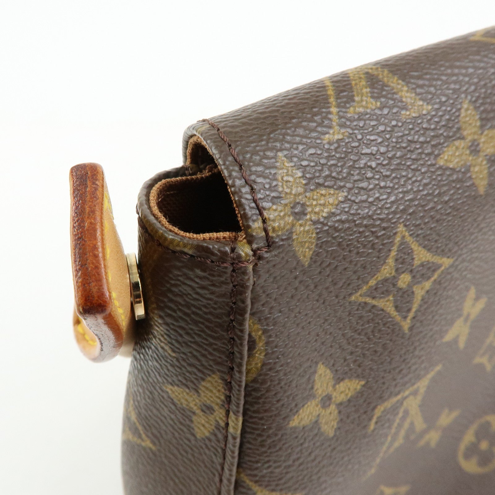Louis Vuitton Monogram Mini Looping Canvas Shoulder Bag Brown M51147
