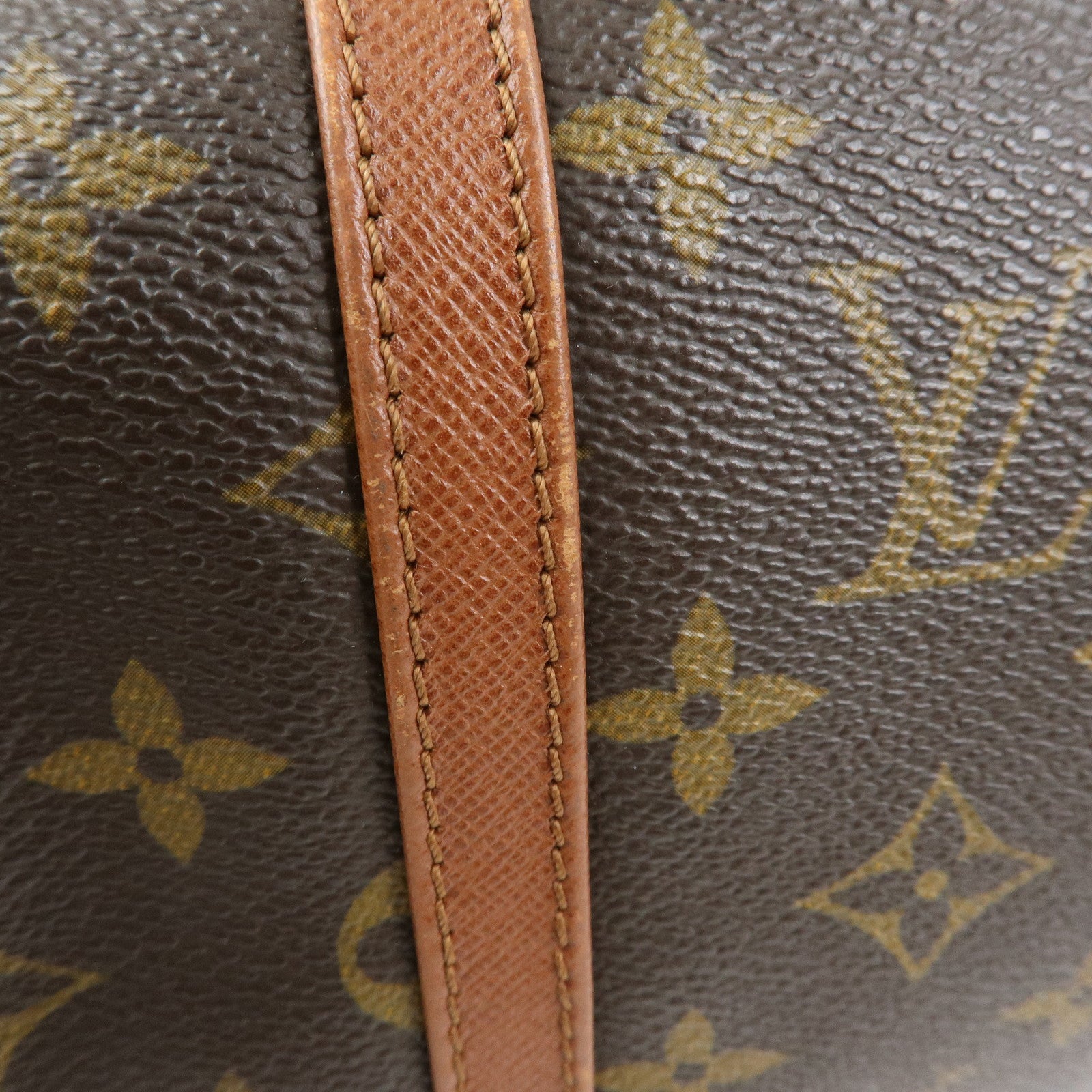 Louis Vuitton Monogram Papillon 30 Hand Bag Brown Old Style M51365