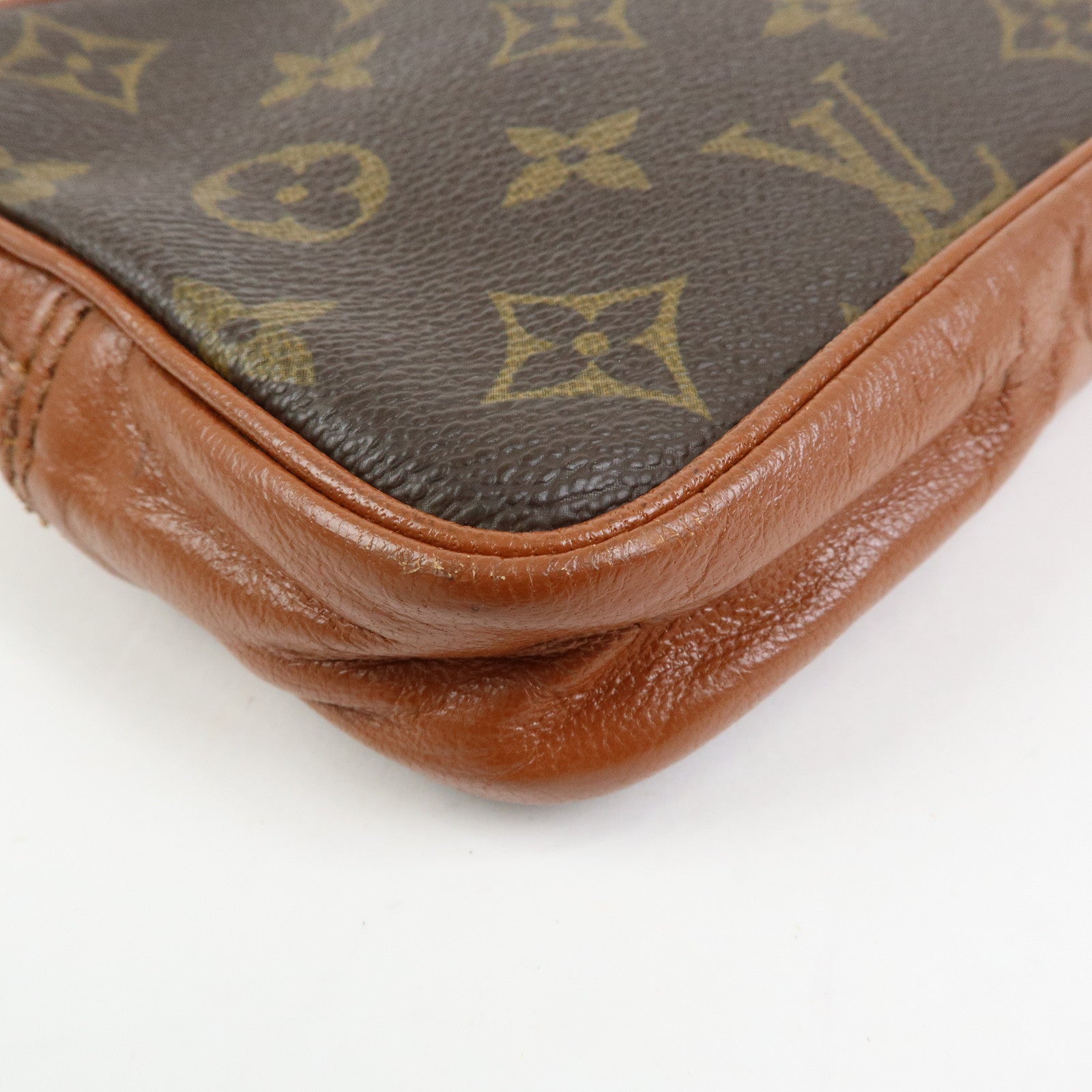 Louis Vuitton Monogram Pochette Marly Bandouliere Bag Brown M51828