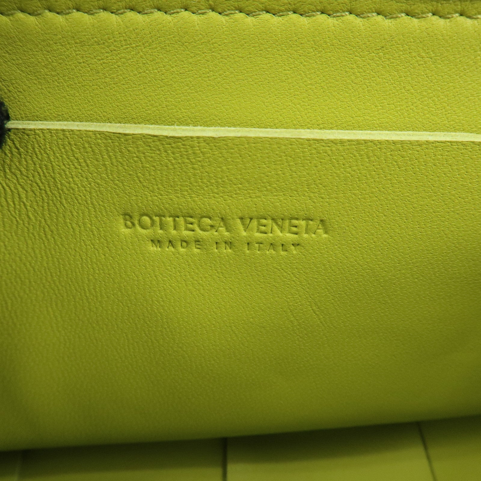BOTTEGA VENETA Cassette Intrecciato Leather Belt Bag Waist Bag Green