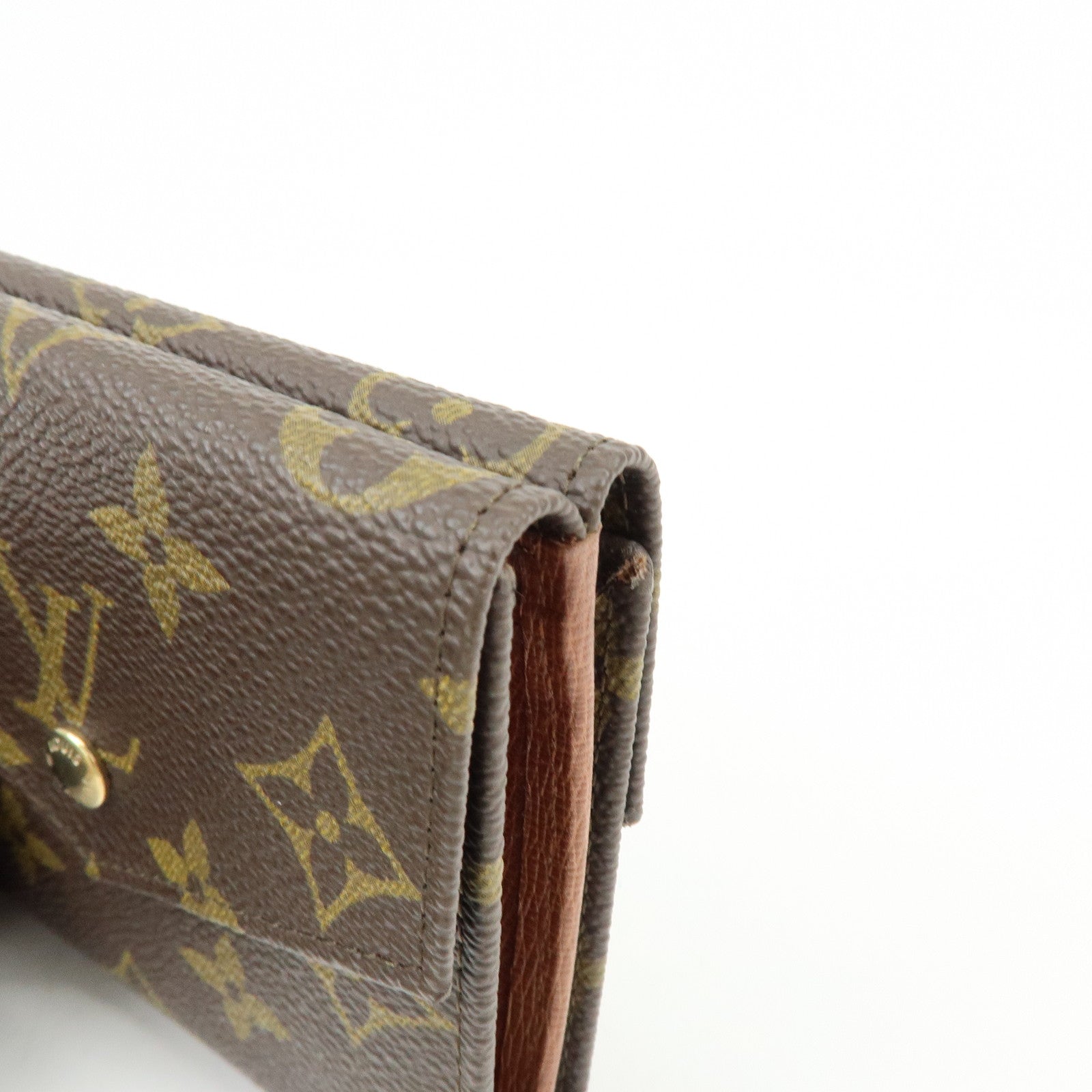 Louis Vuitton Monogram Porte Monnaie Billet Carte Credit M61660