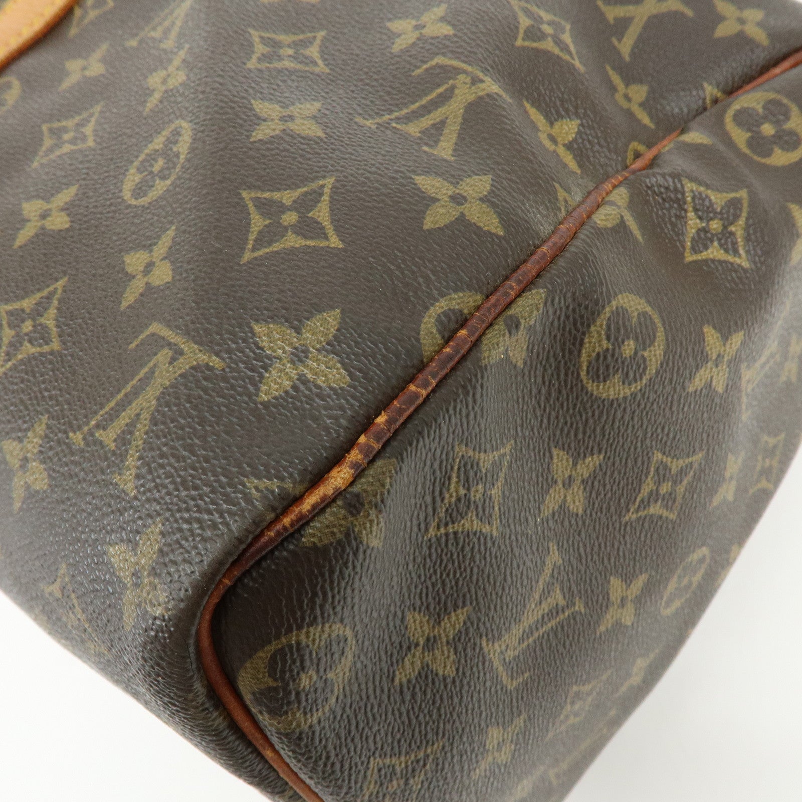 Louis Vuitton Monogram Keep All 45 Boston Bag Hand Bag Brown M41428