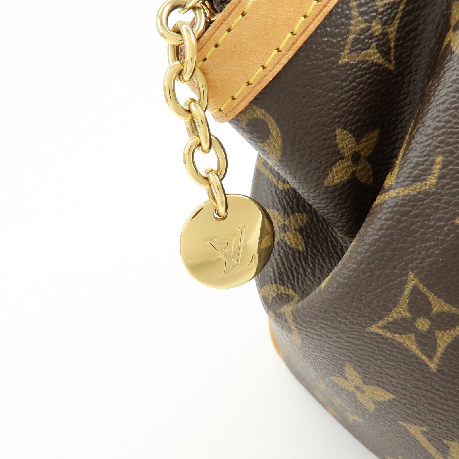Louis Vuitton Monogram Canvas Tivoli PM Hand Bag Brown M40143