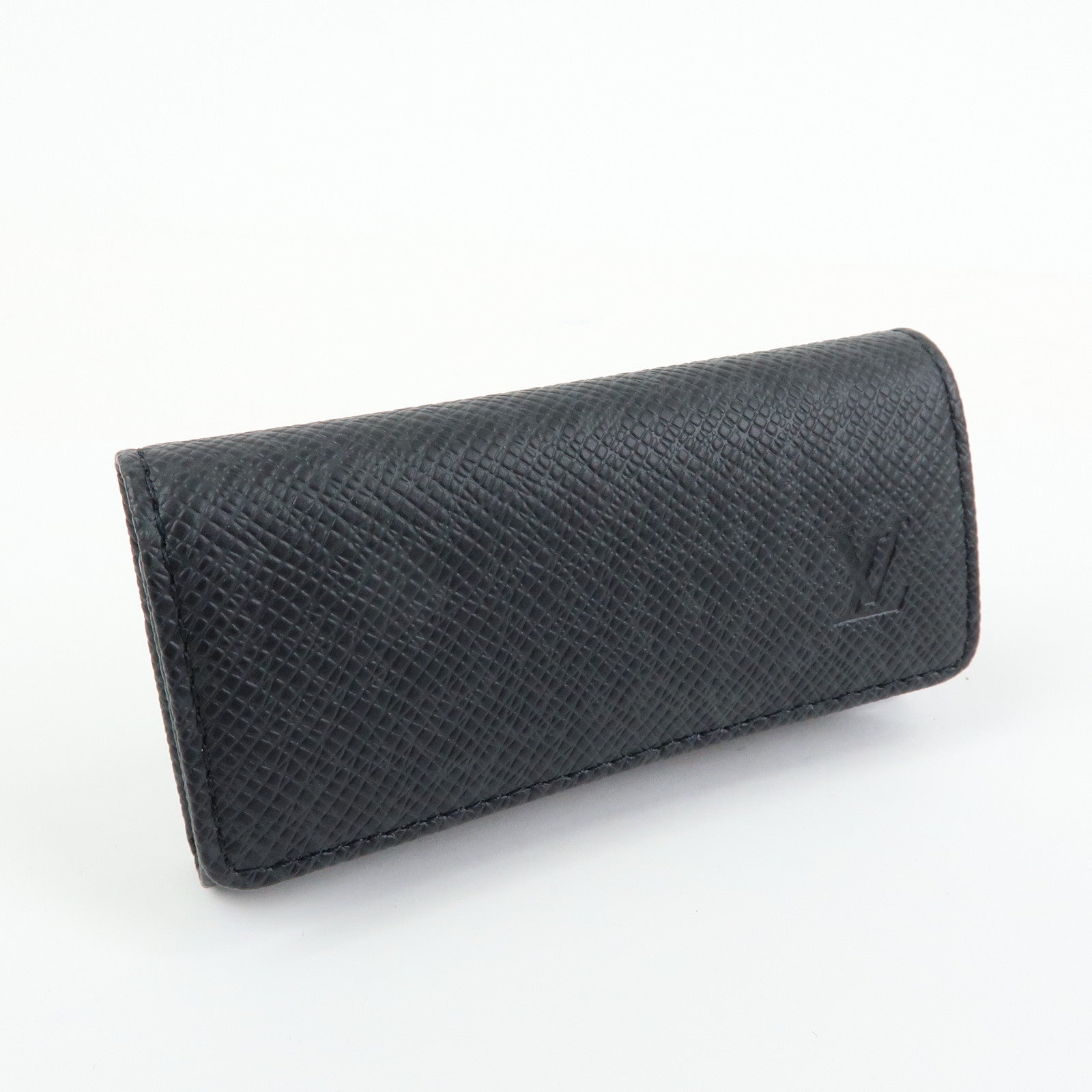 Louis Vuitton Taiga Leather Multicles 4 Key Case Ardoise M30522