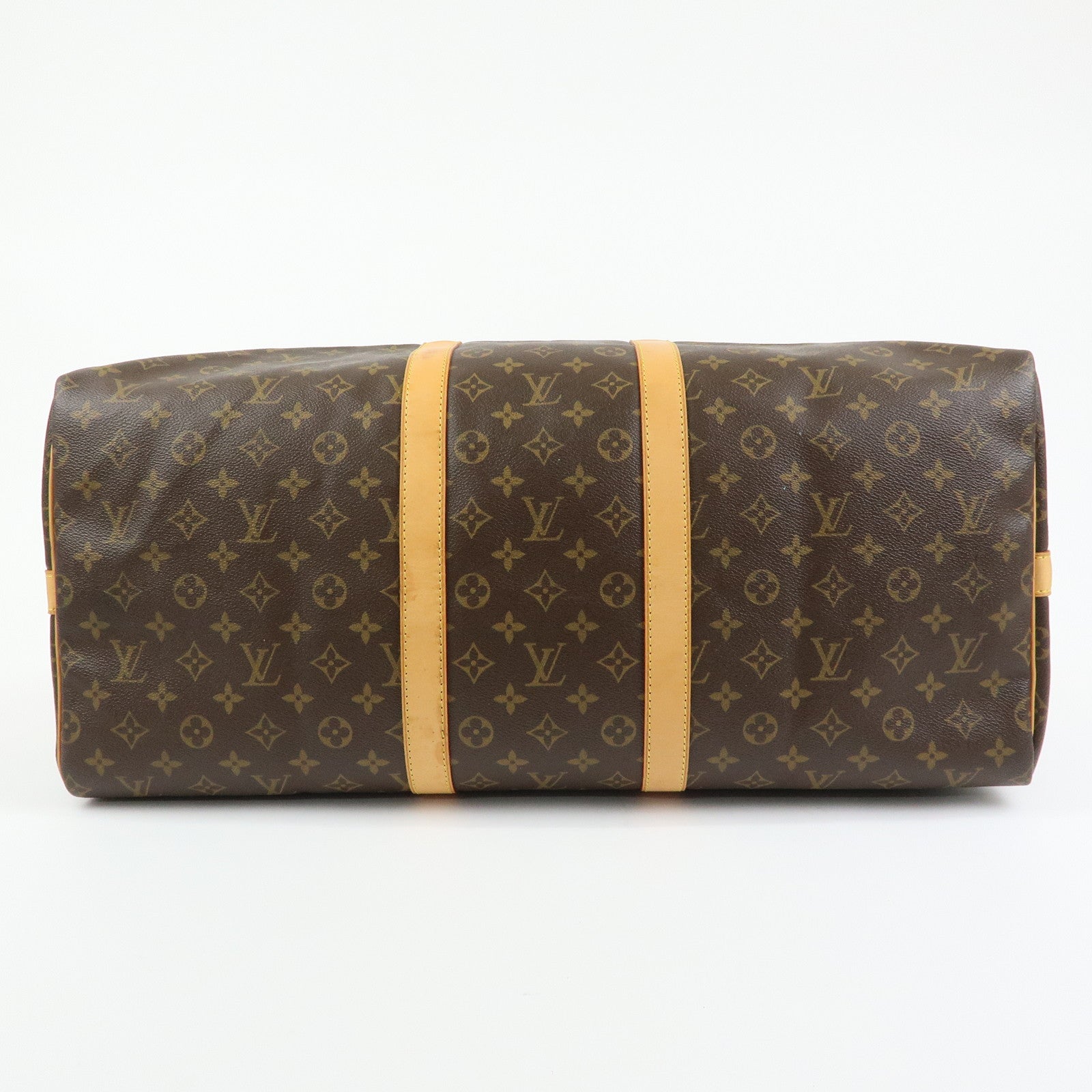 Louis Vuitton Monogram Keep All Bandouliere 55 Boston Bag M41414