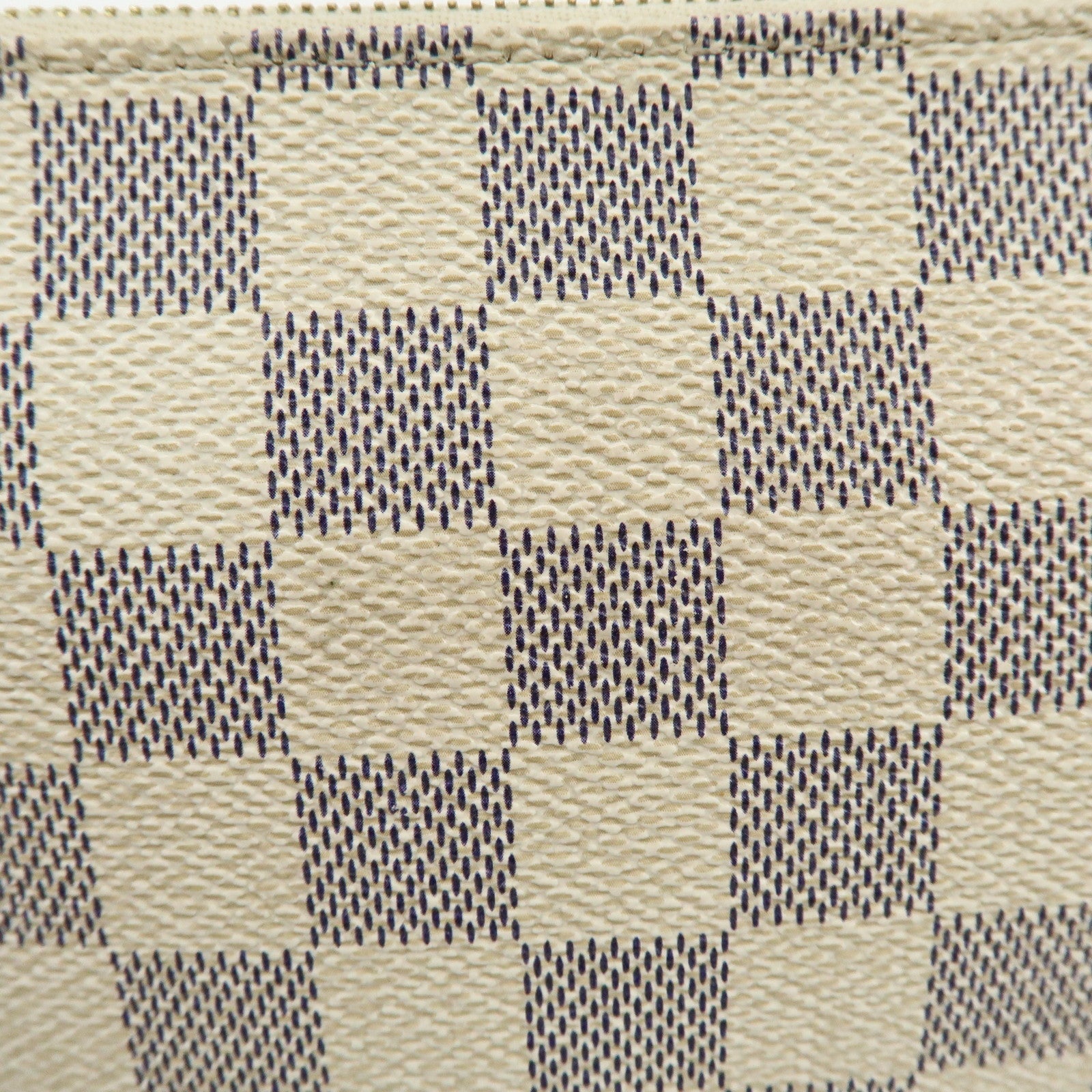 Louis Vuitton Damier Azur Pochette Accessoires Hand Bag Pouch N41207