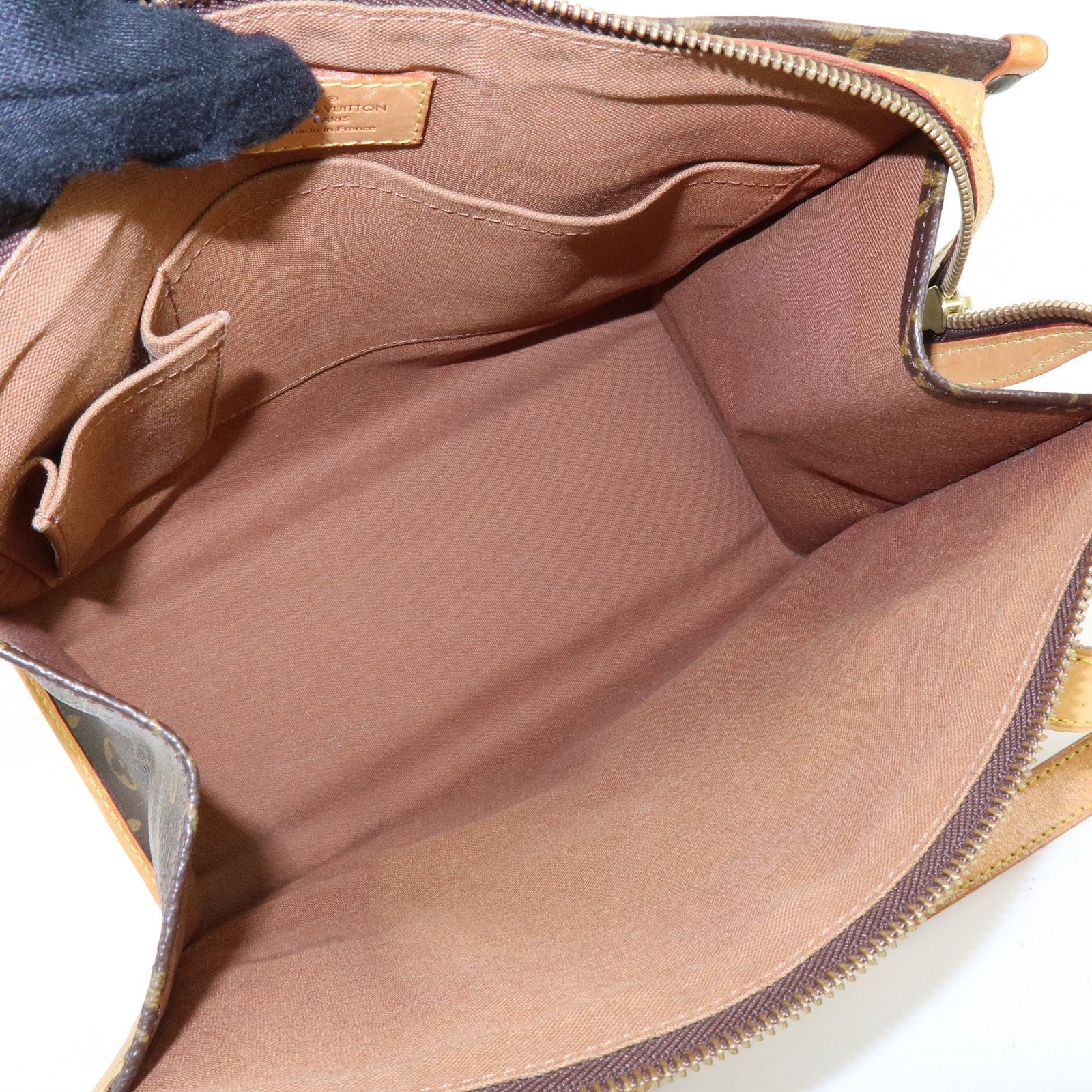 Louis Vuitton Monogram Popincourt Haut Shoulder Bag Brown M40007