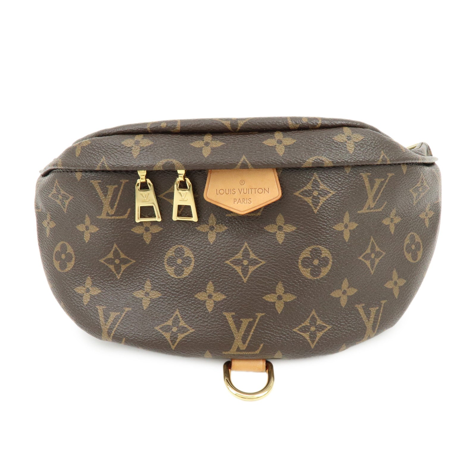 Louis Vuitton Monogram Bum Bag Crossbody Shoulder Bag Brown M43644