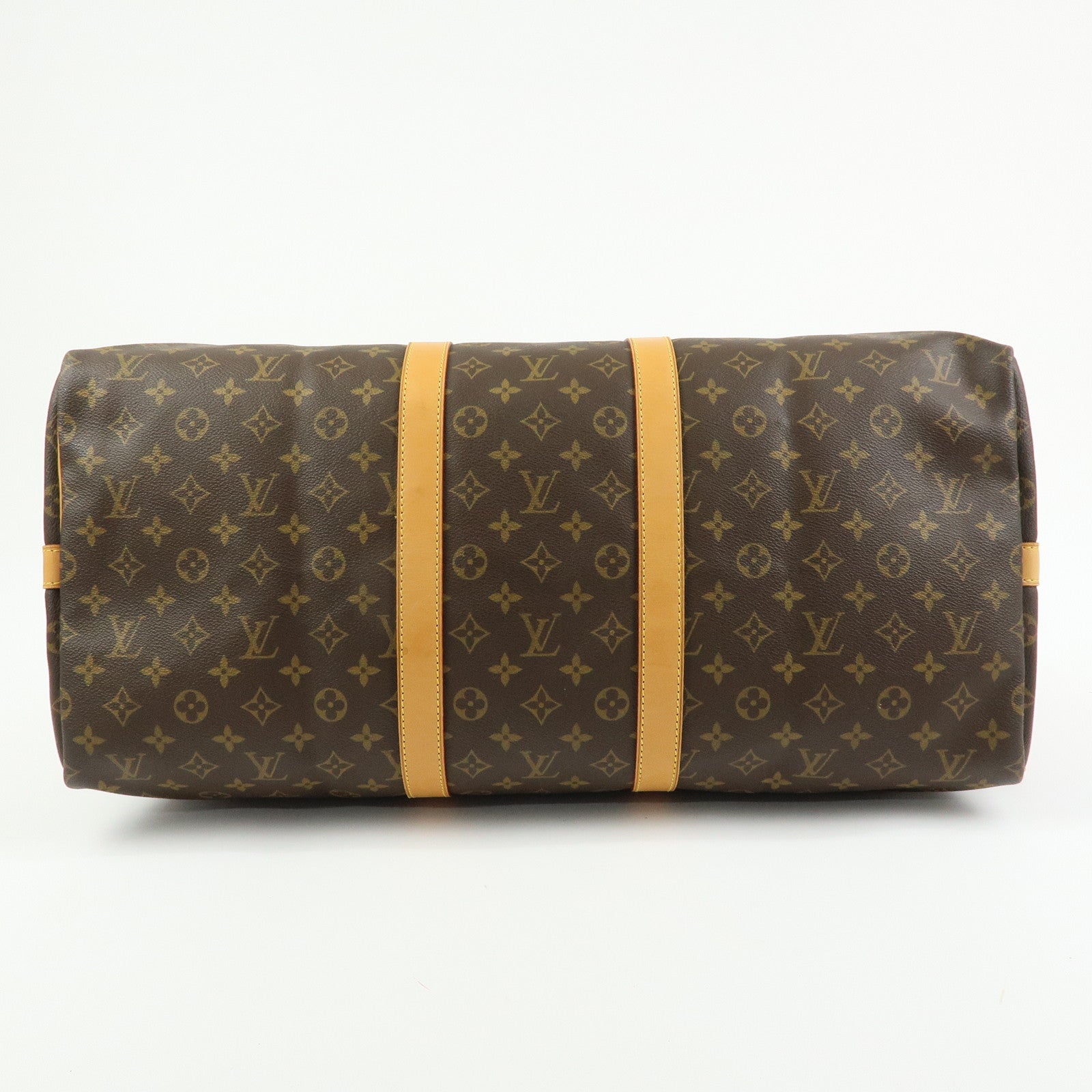 Louis Vuitton Monogram Keep All Bandouliere 55 Boston Bag M41414