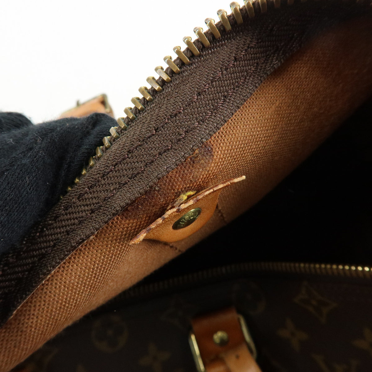 Louis Vuitton Monogram Keep All 45 Boston Bag Brown M41428
