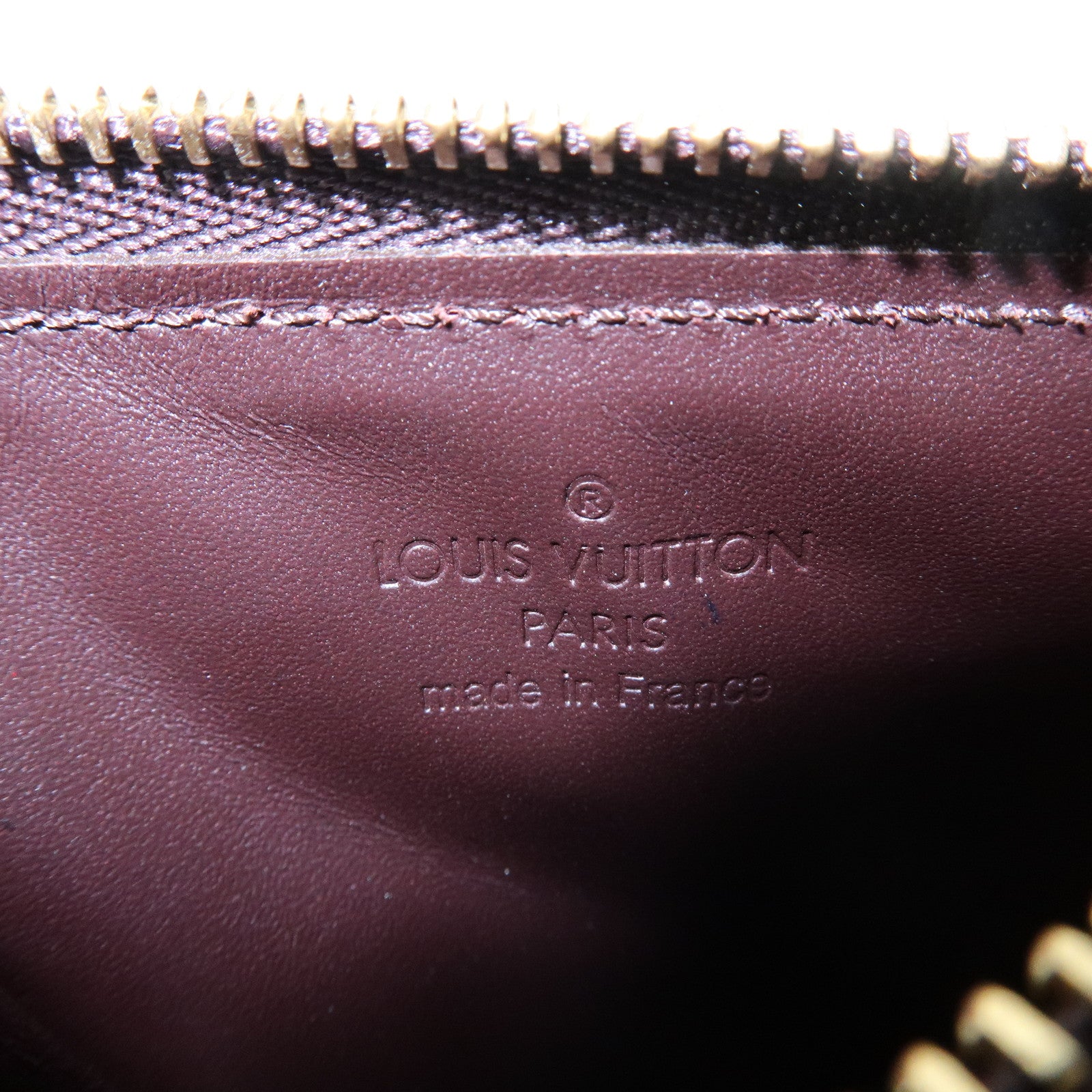 Louis Vuitton Monogram Vernis Leather Pochette Coq Coin Case M91406