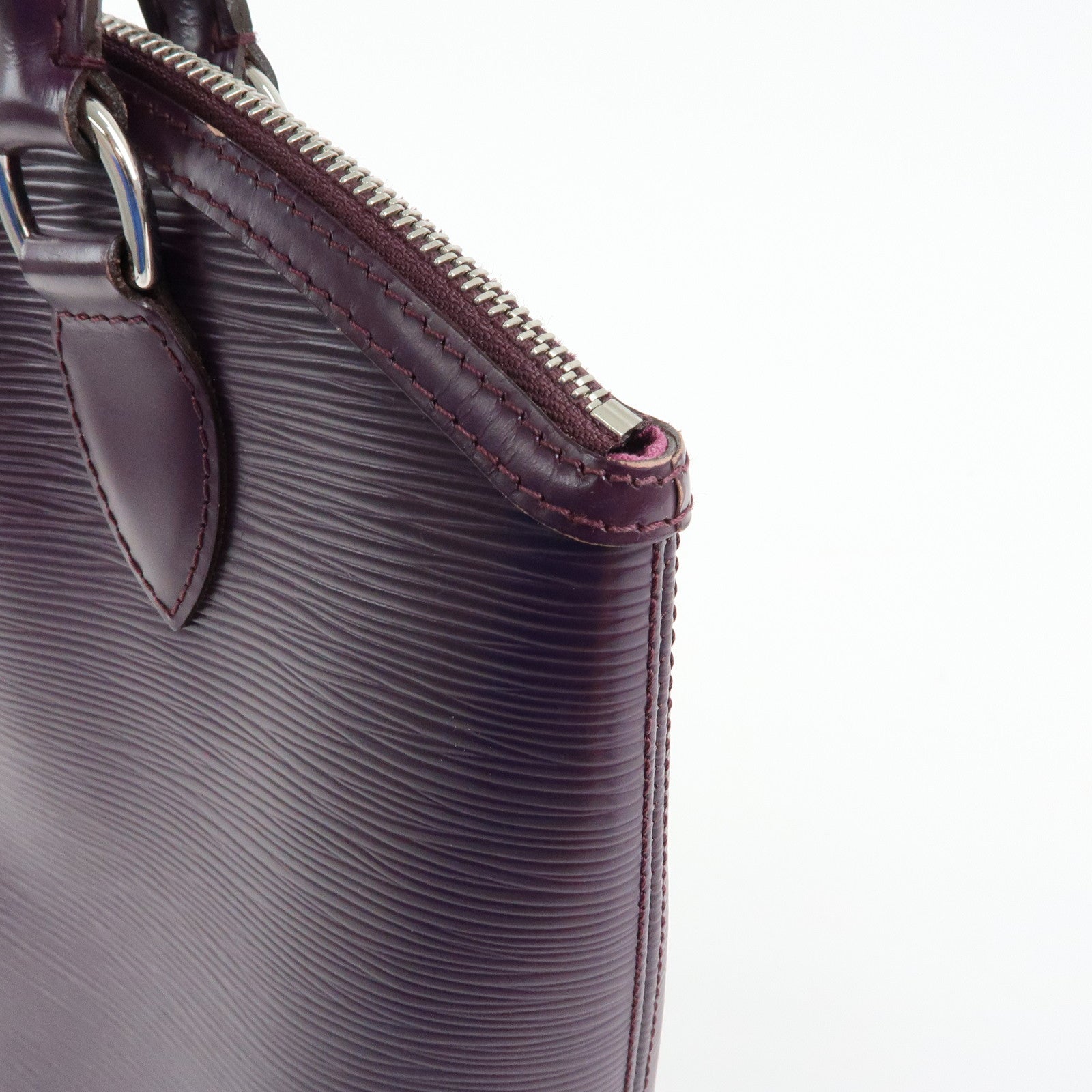Louis Vuitton Epi Lockit PM Tote Bag Hand Bag Cassis M4229K
