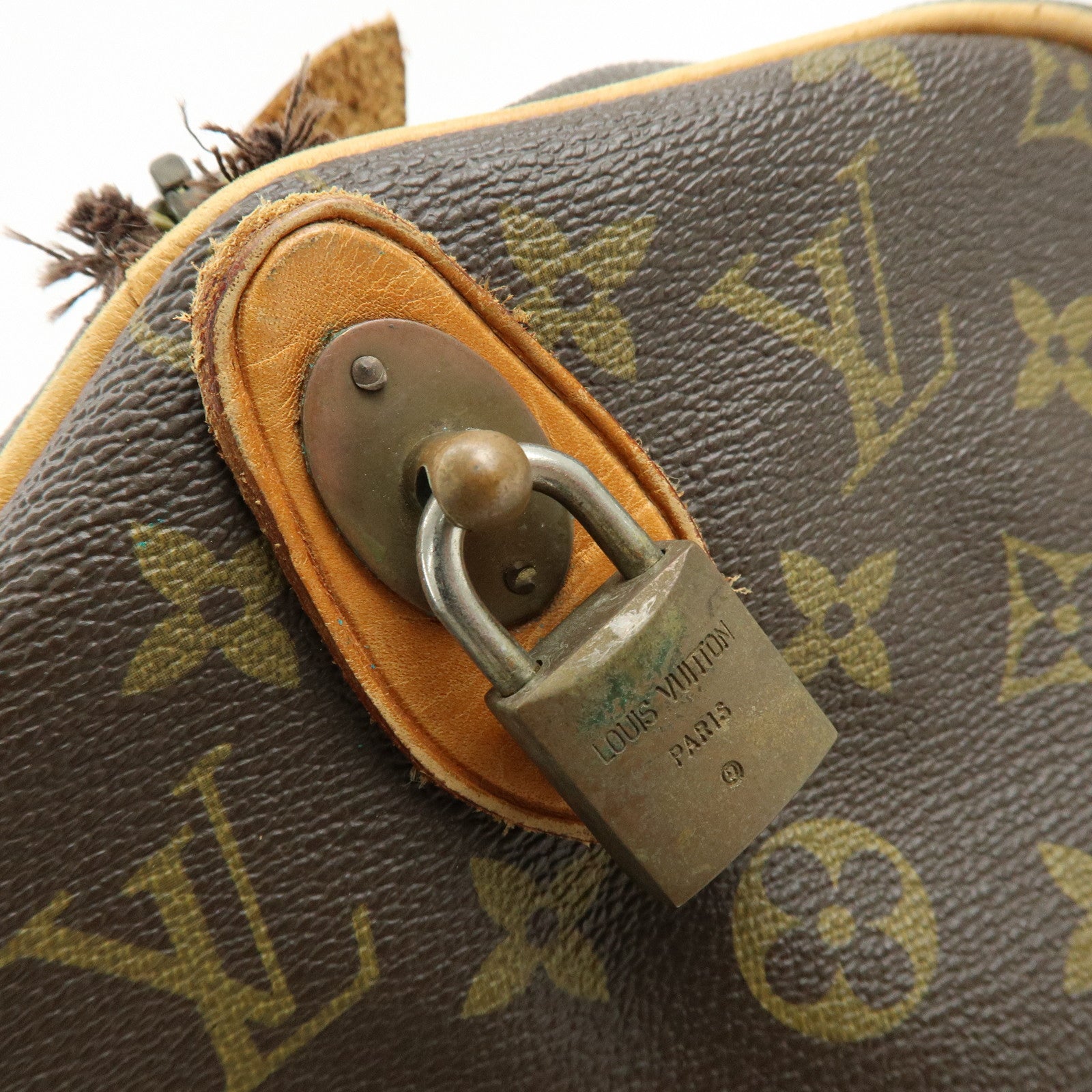 Louis Vuitton Monogram Keep All 60 Boston Bag Brown M41422