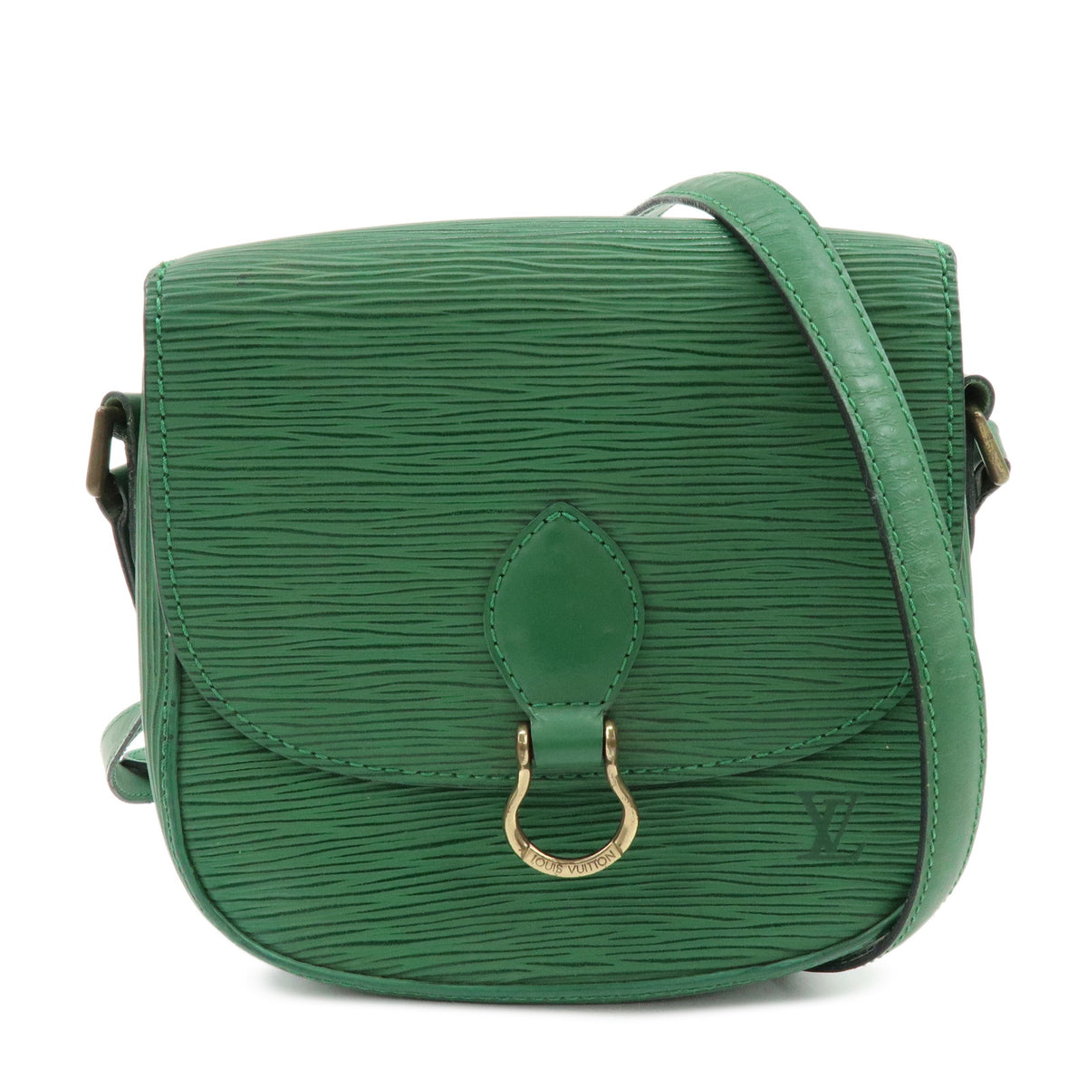 Louis Vuitton Epi Mini Saint Cloud Shoulder Bag Borneo Green M52214