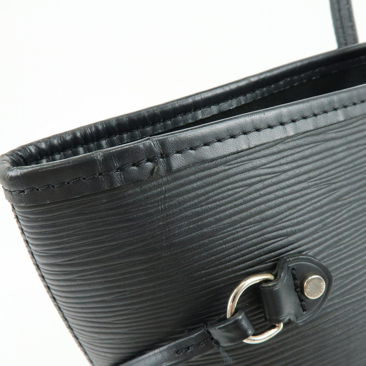 Louis Vuitton Epi Neverfull MM Shoulder Bag Tote Bag Noir M40932