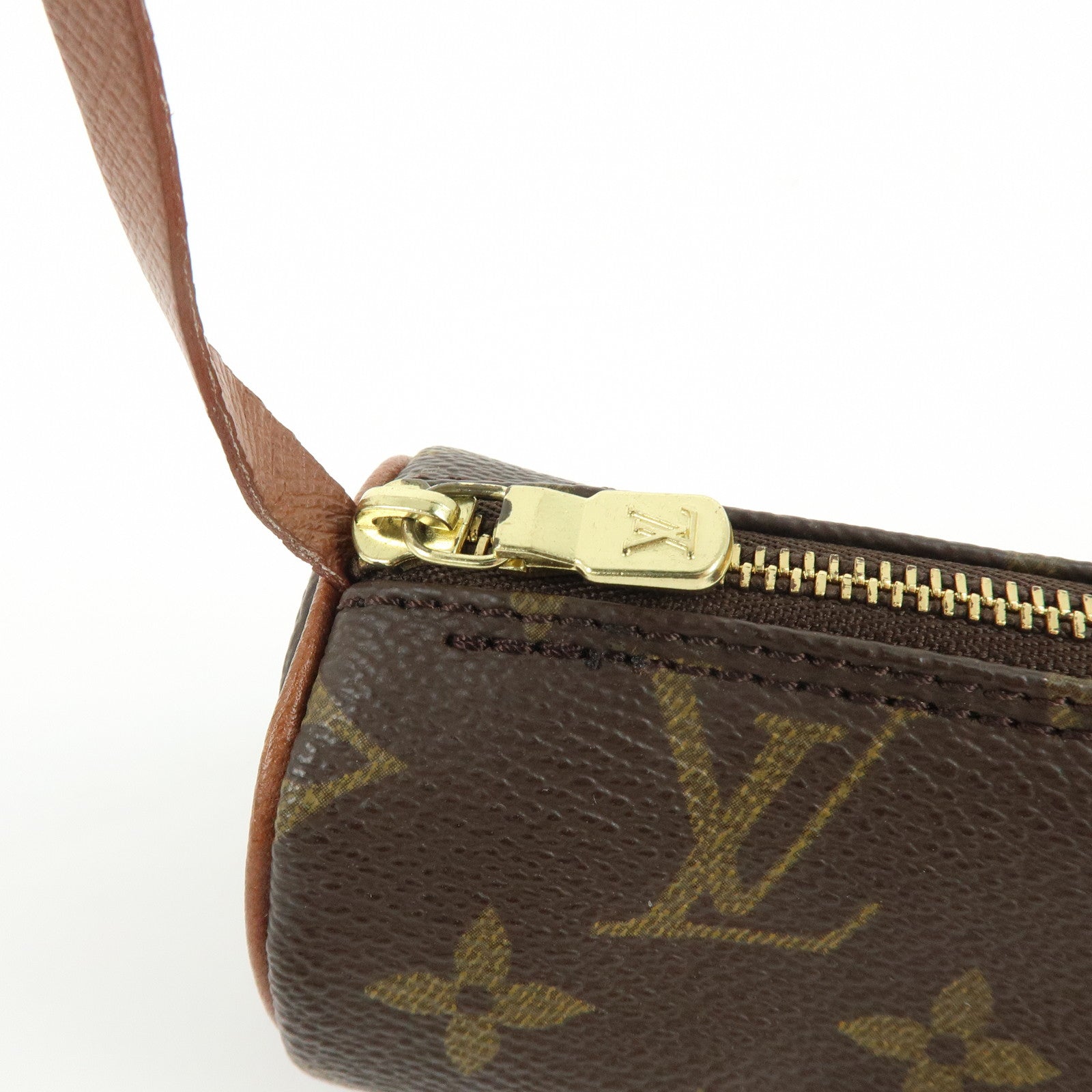 Louis Vuitton Monogram Mini Pouch for Papillon Bag Brown