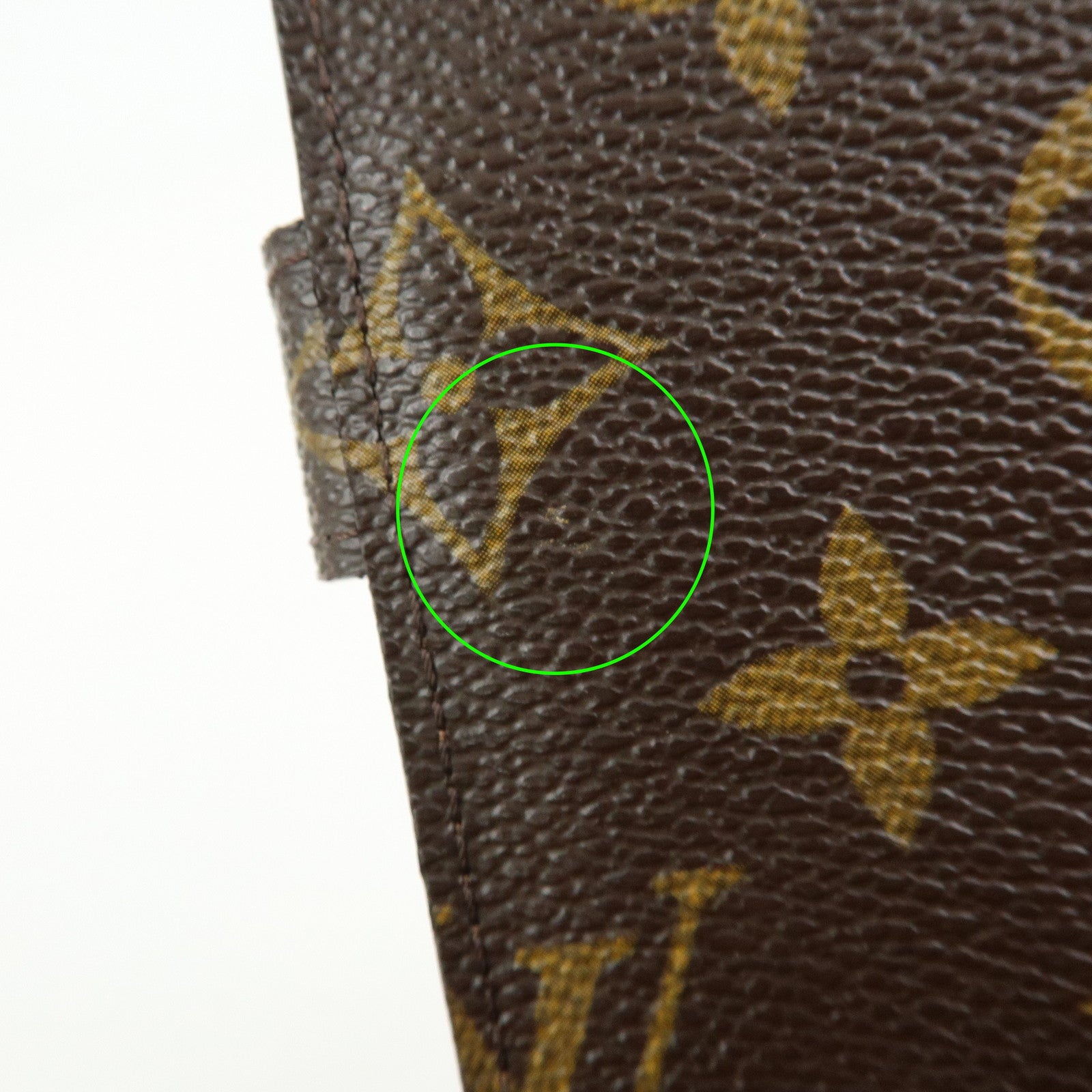 Louis Vuitton Monogram Agenda PM Planner Cover Brown R20005