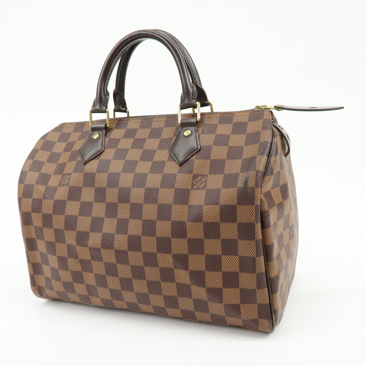 Louis Vuitton Damier Speedy 30 Boston Bag Hand Bag Brown N41531