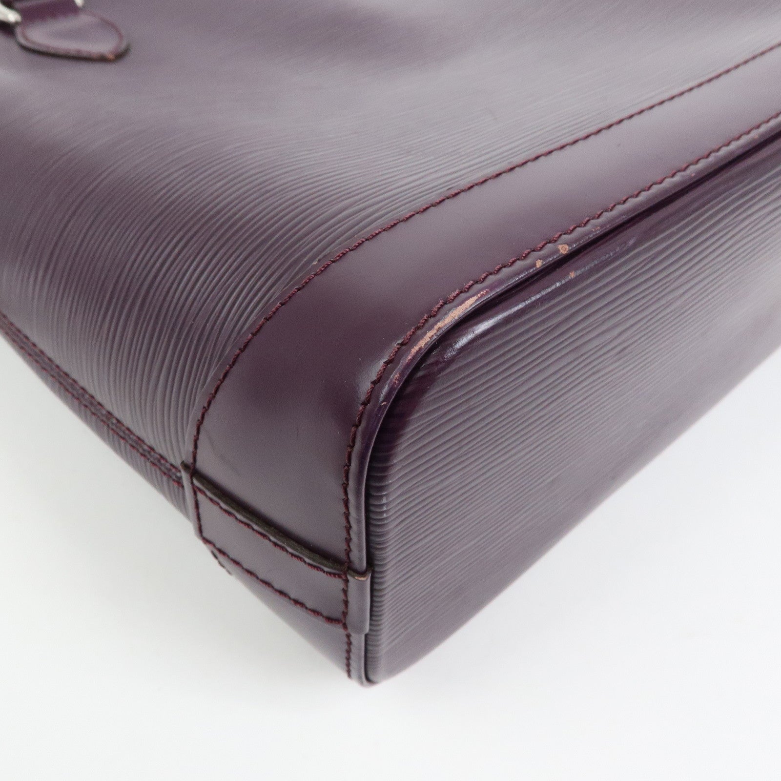 Louis Vuitton Epi Lockit PM Tote Bag Hand Bag Cassis M4229K
