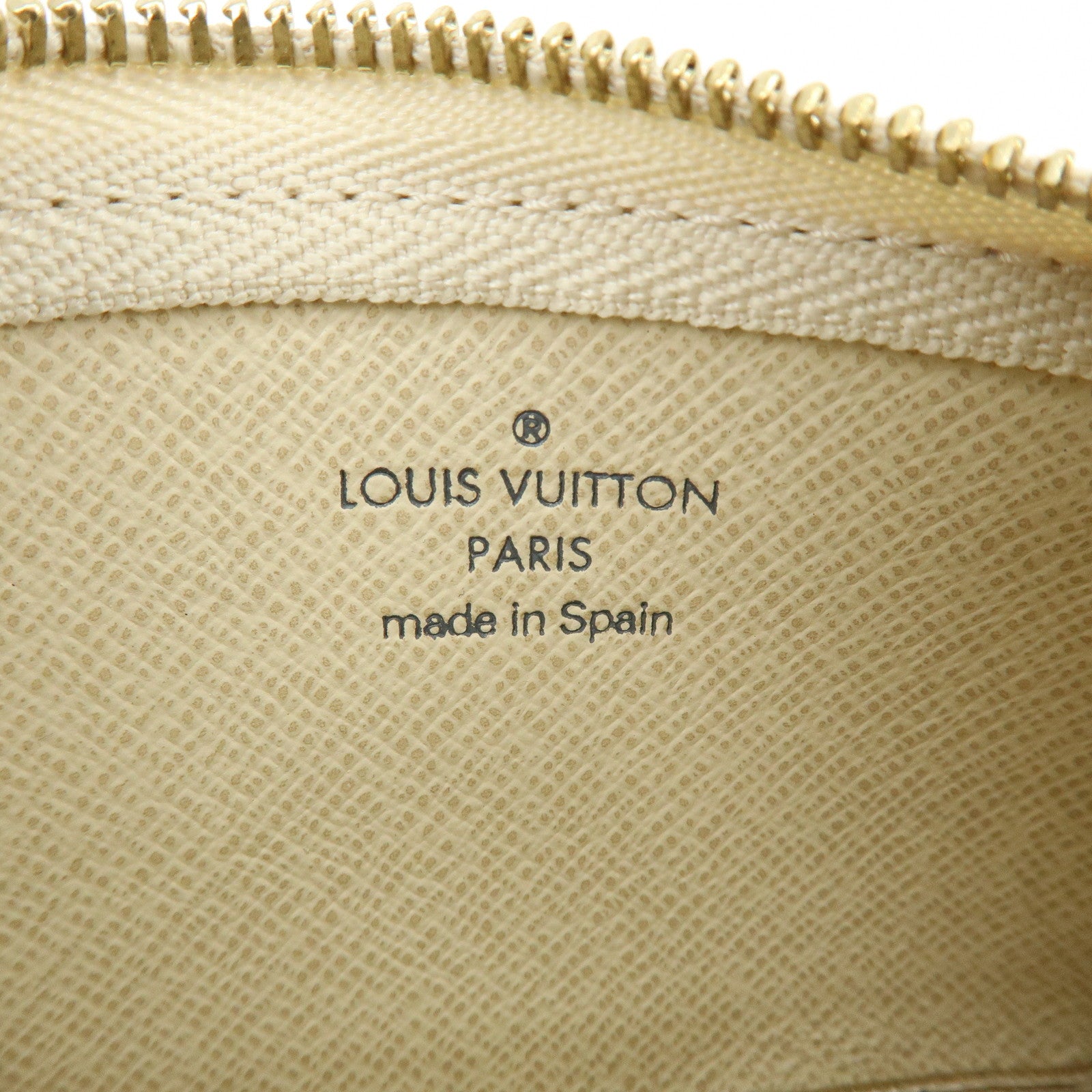 Louis Vuitton Damier Azur Pochette Cles Coin Case N62659