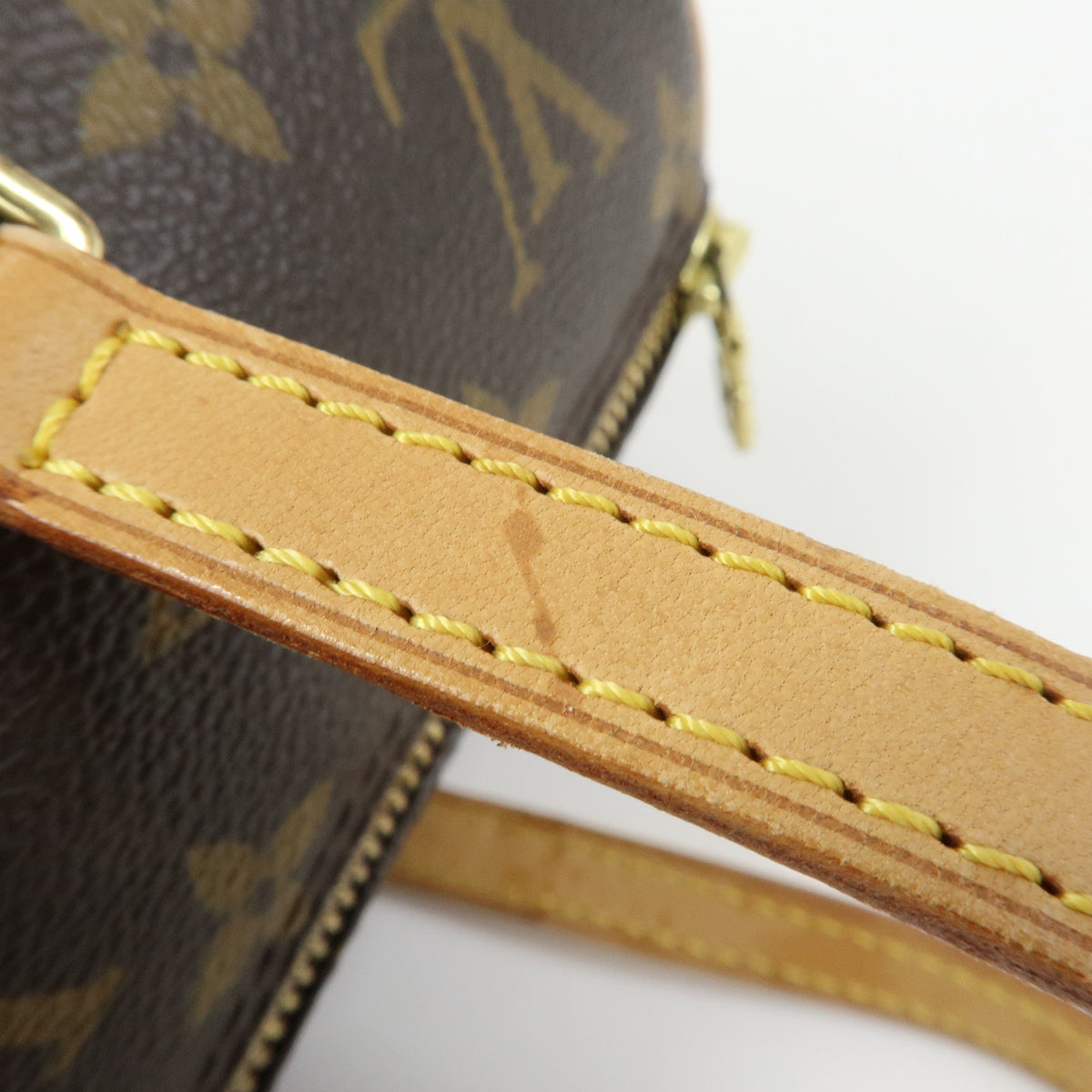 Louis Vuitton Monogram Papillon 30 Hand Bag Brown M51385