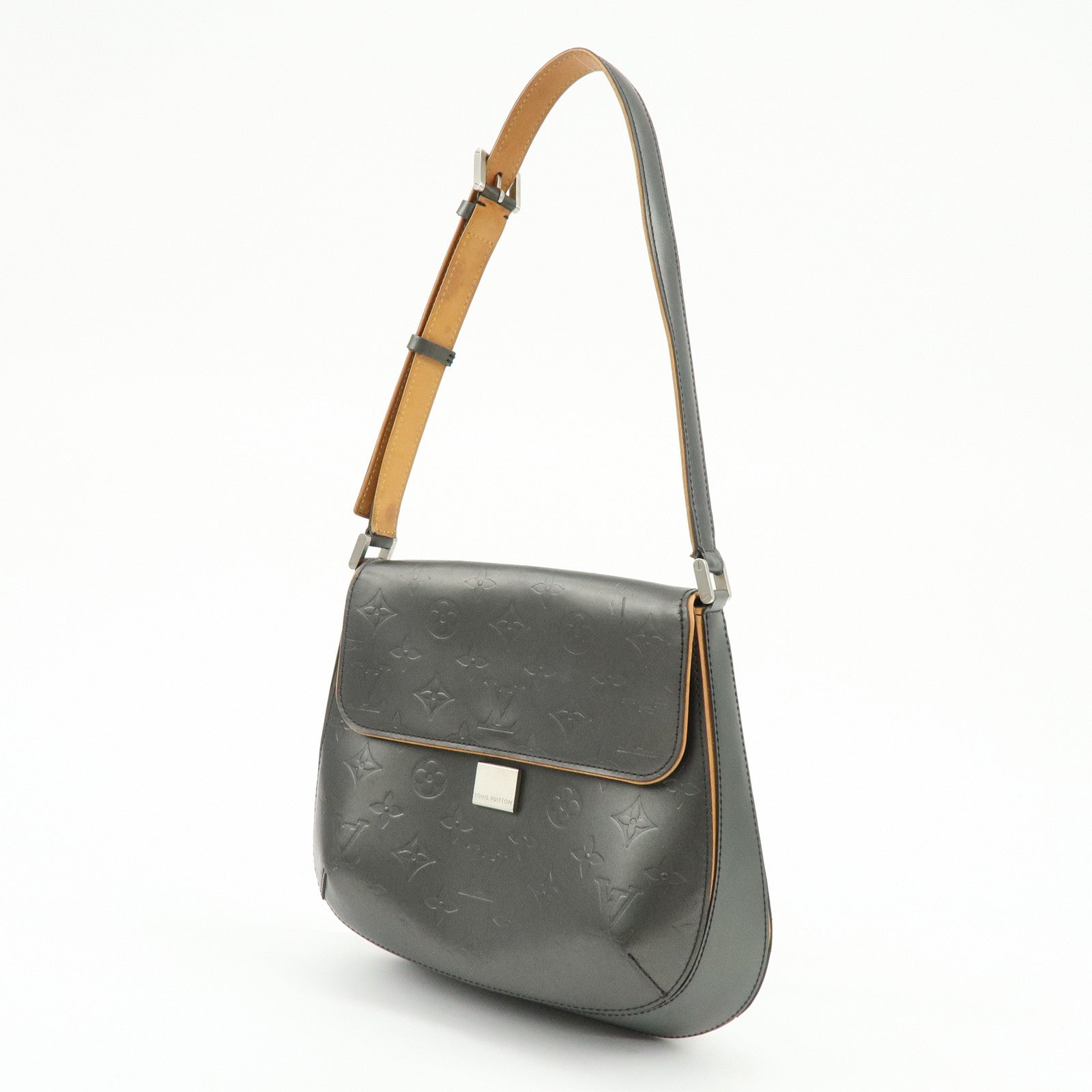 Louis Vuitton Monogram Matt Webster Street Shoulder Bag Noir M55152
