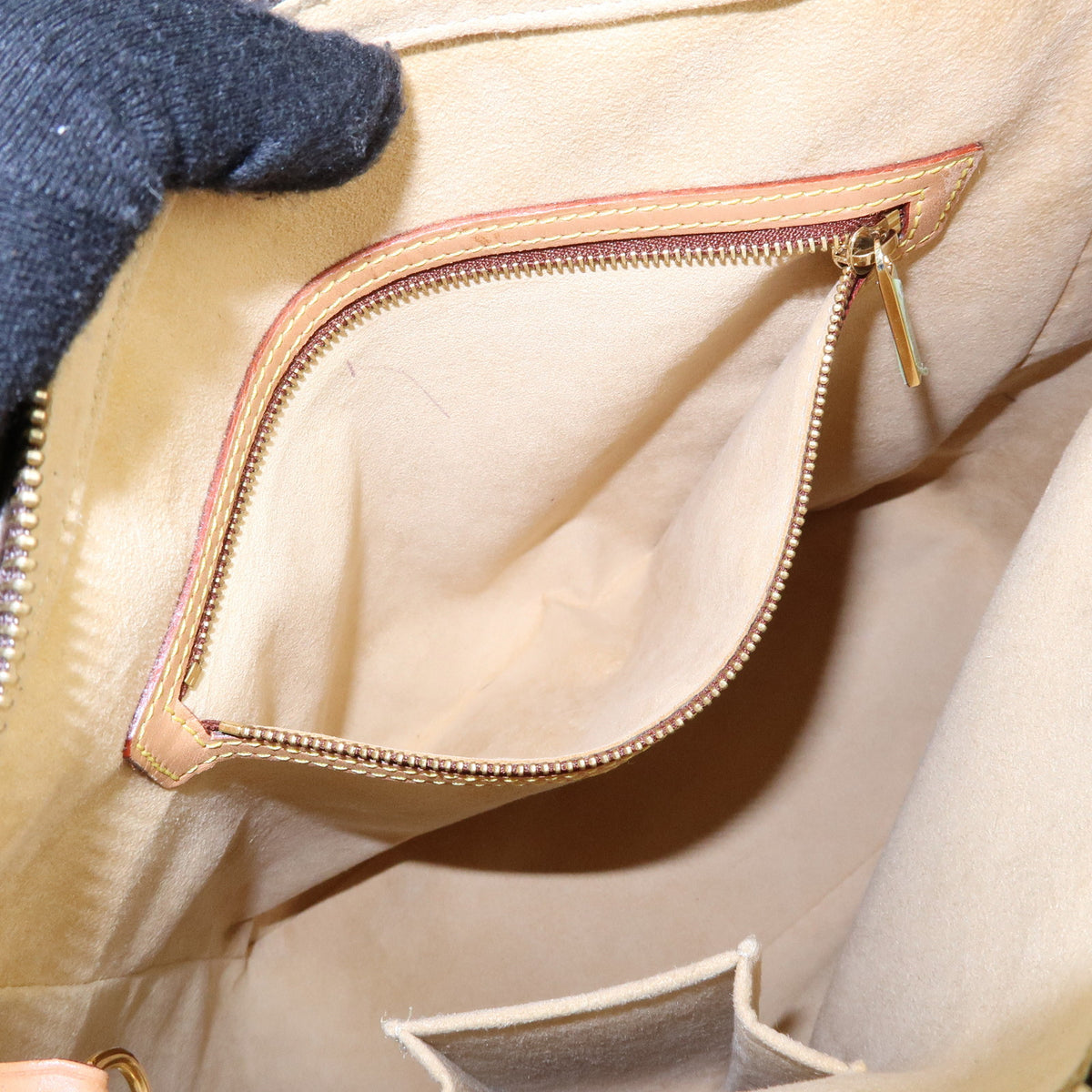 Louis Vuitton Monogram Looping GM Shoulder Bag Brown M51145
