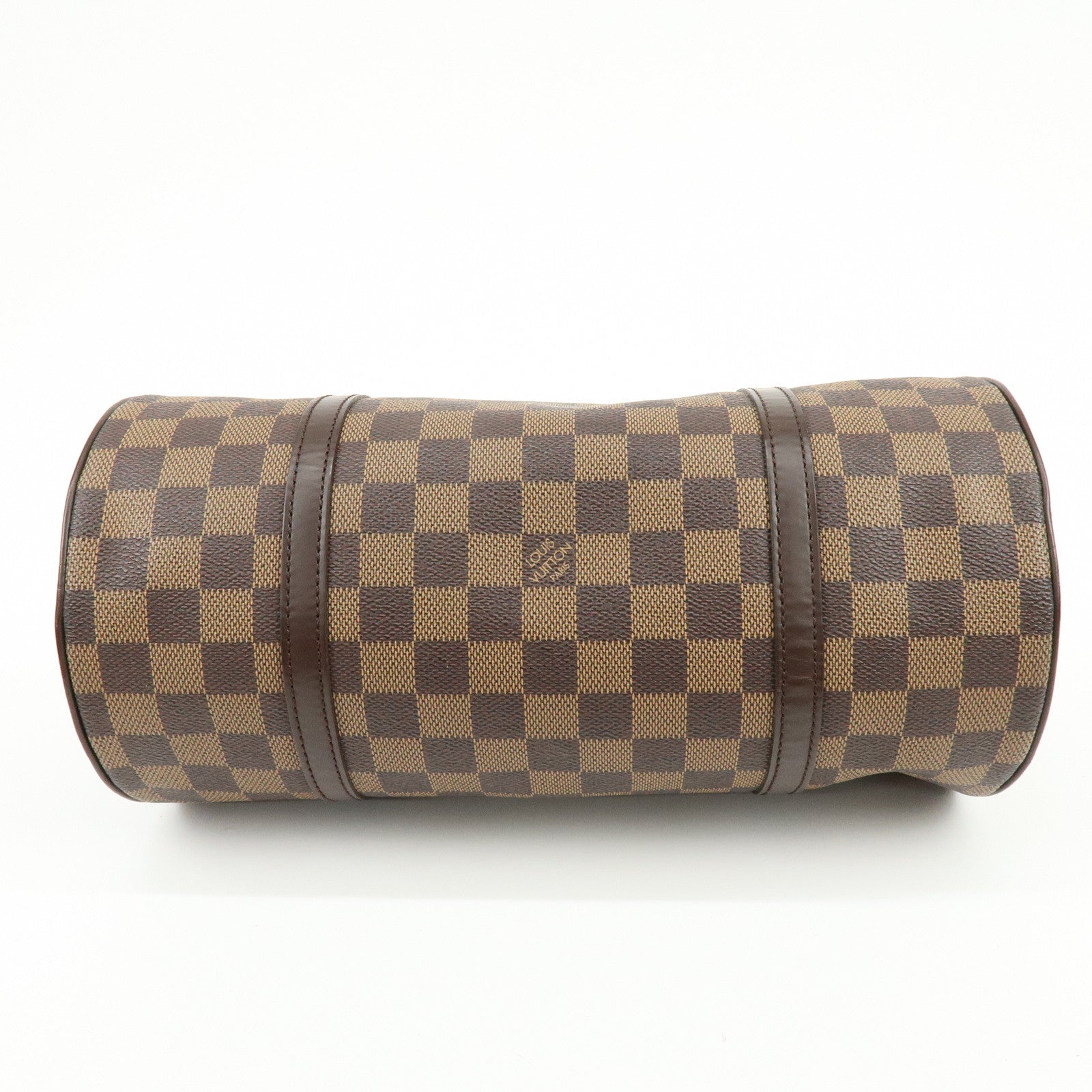Louis Vuitton Damier Ebene Papillon 30 Hand Bag Brown N51303