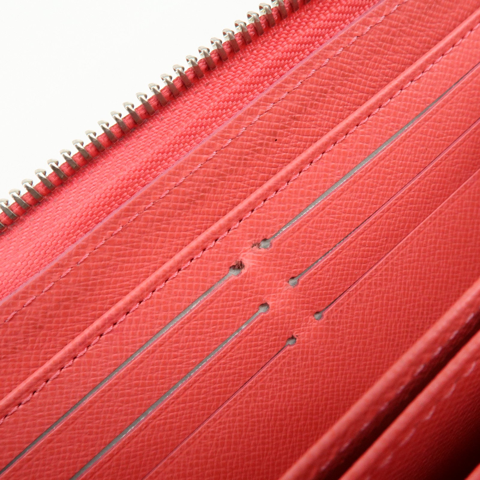 Louis Vuitton Epi Leather Zippy Long Wallet Corail M60663