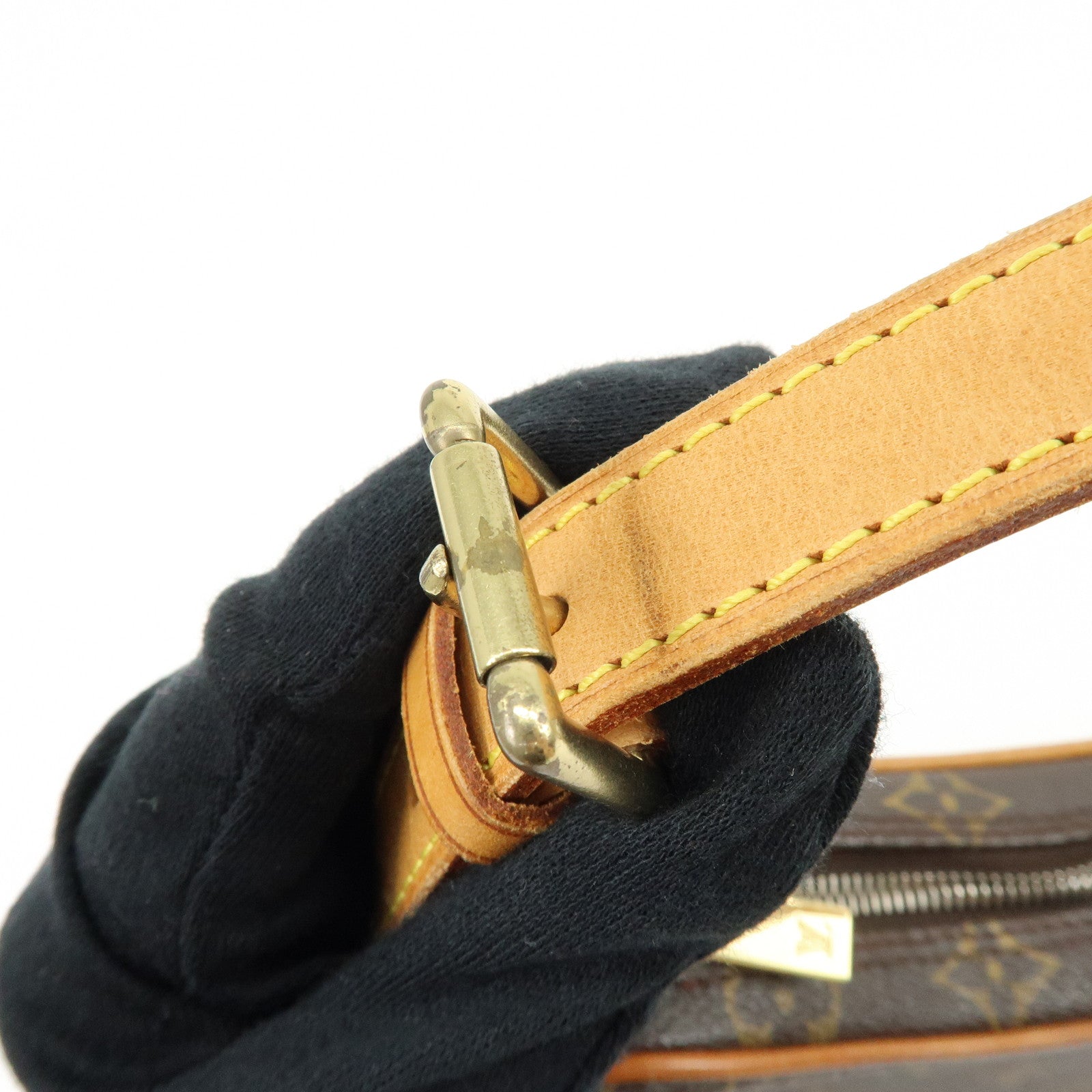 Louis Vuitton Monogram Pochette Croissant Shoulder Bag Hand Bag M51510