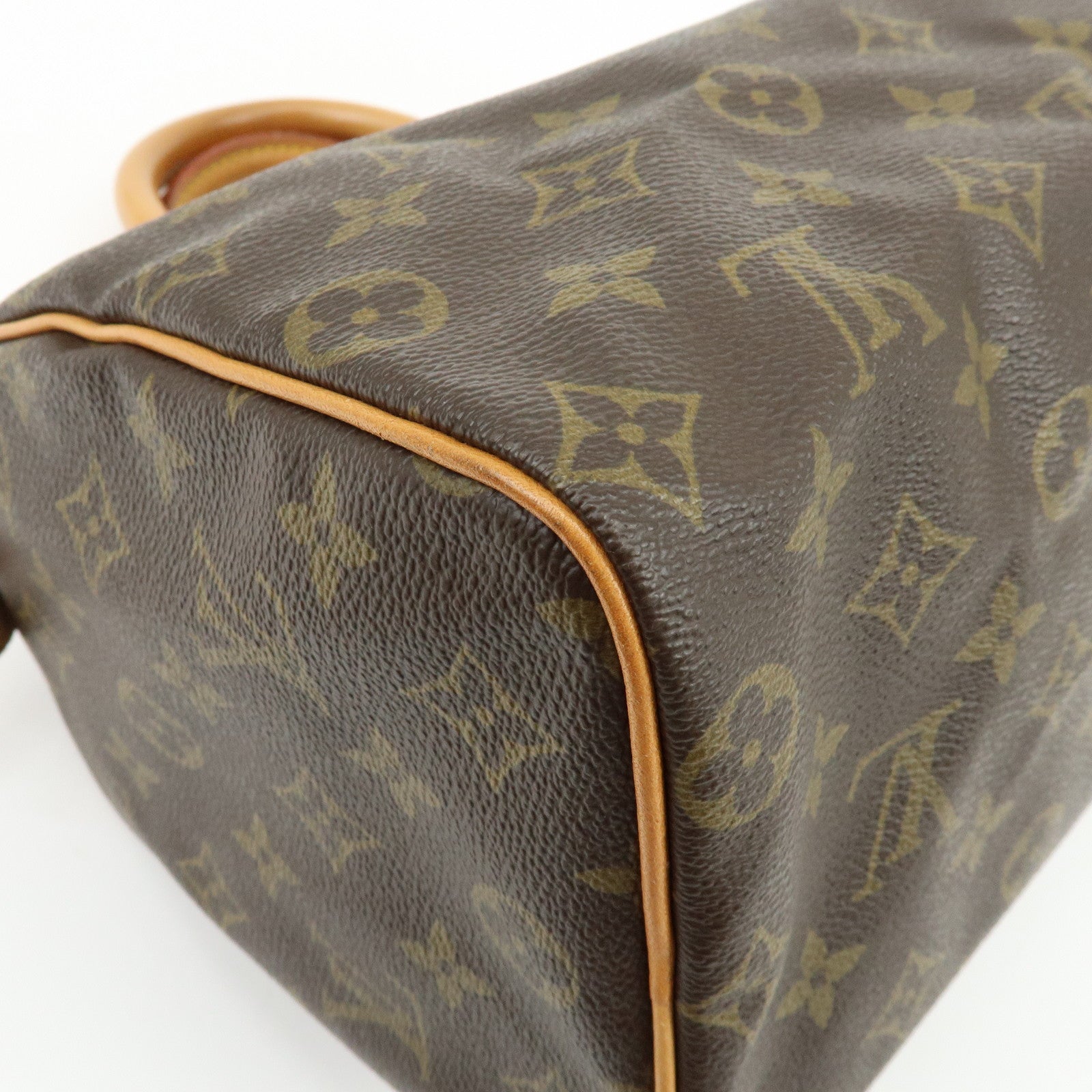 Louis Vuitton Monogram Speedy 25 Boston Bag Hand Bag Brown M41528